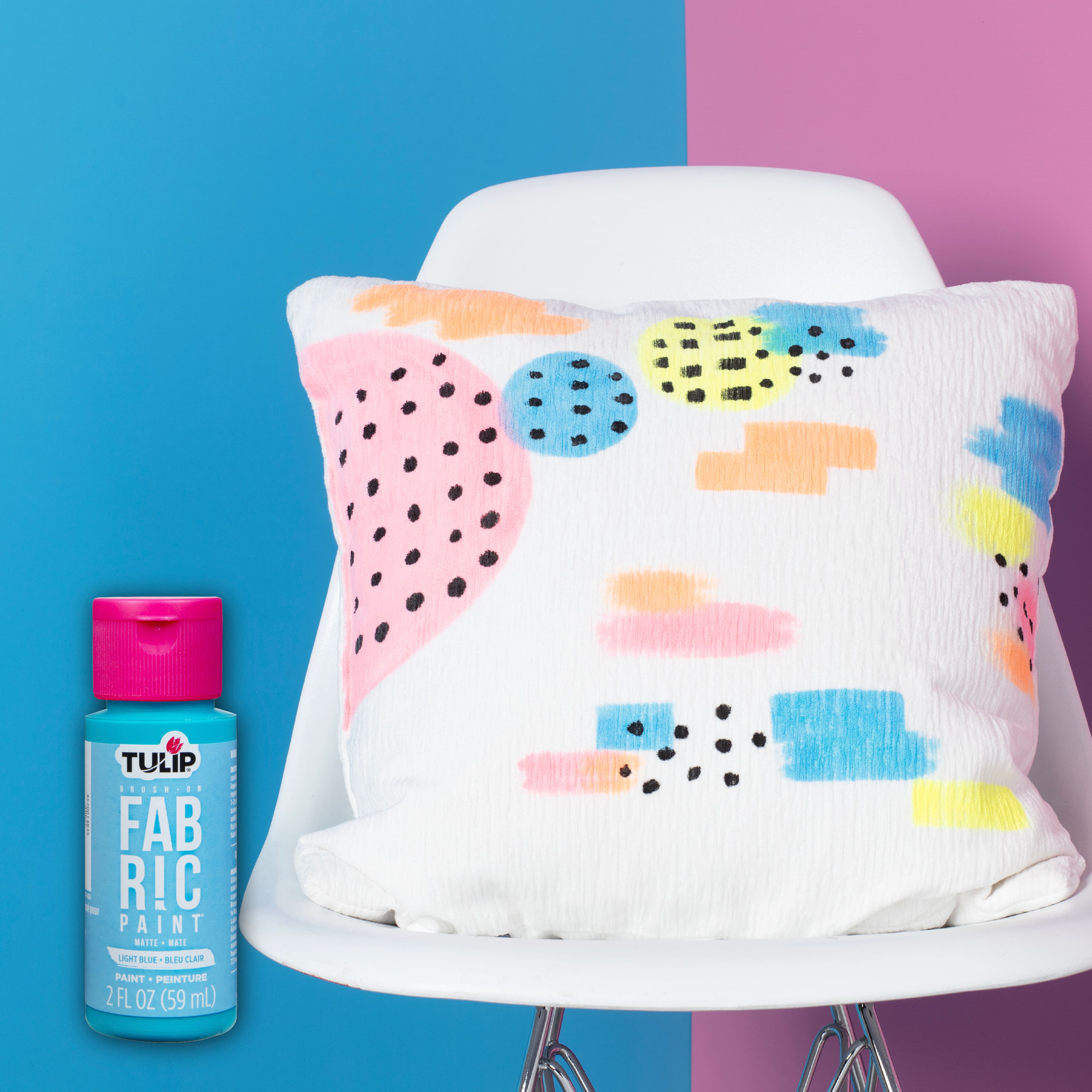 12 Pack: Tulip&#xAE; Matte Brush-On Fabric Paint