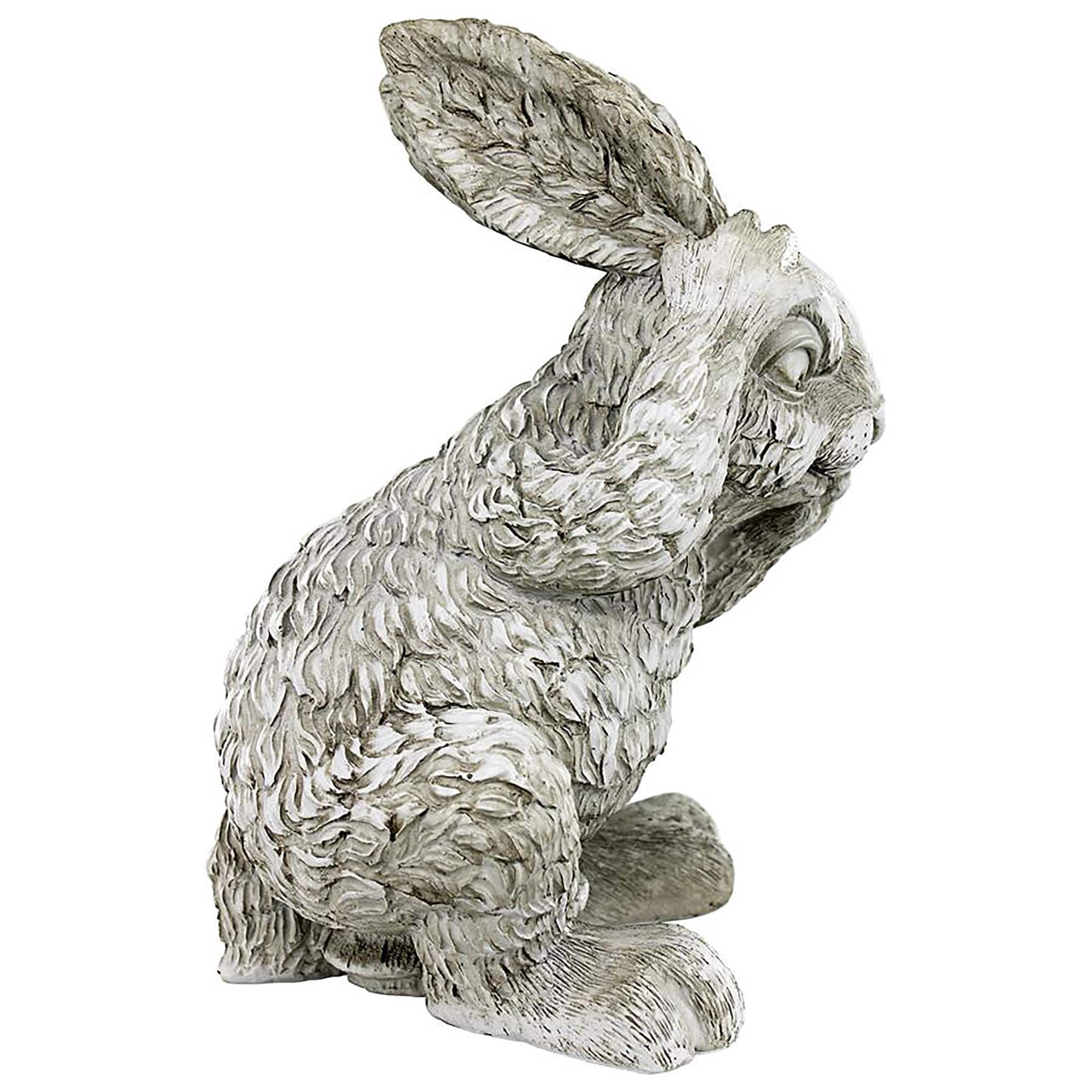 Design Toscano 10&#x22; Clem the Confused Bunny Rabbit Garden Statue