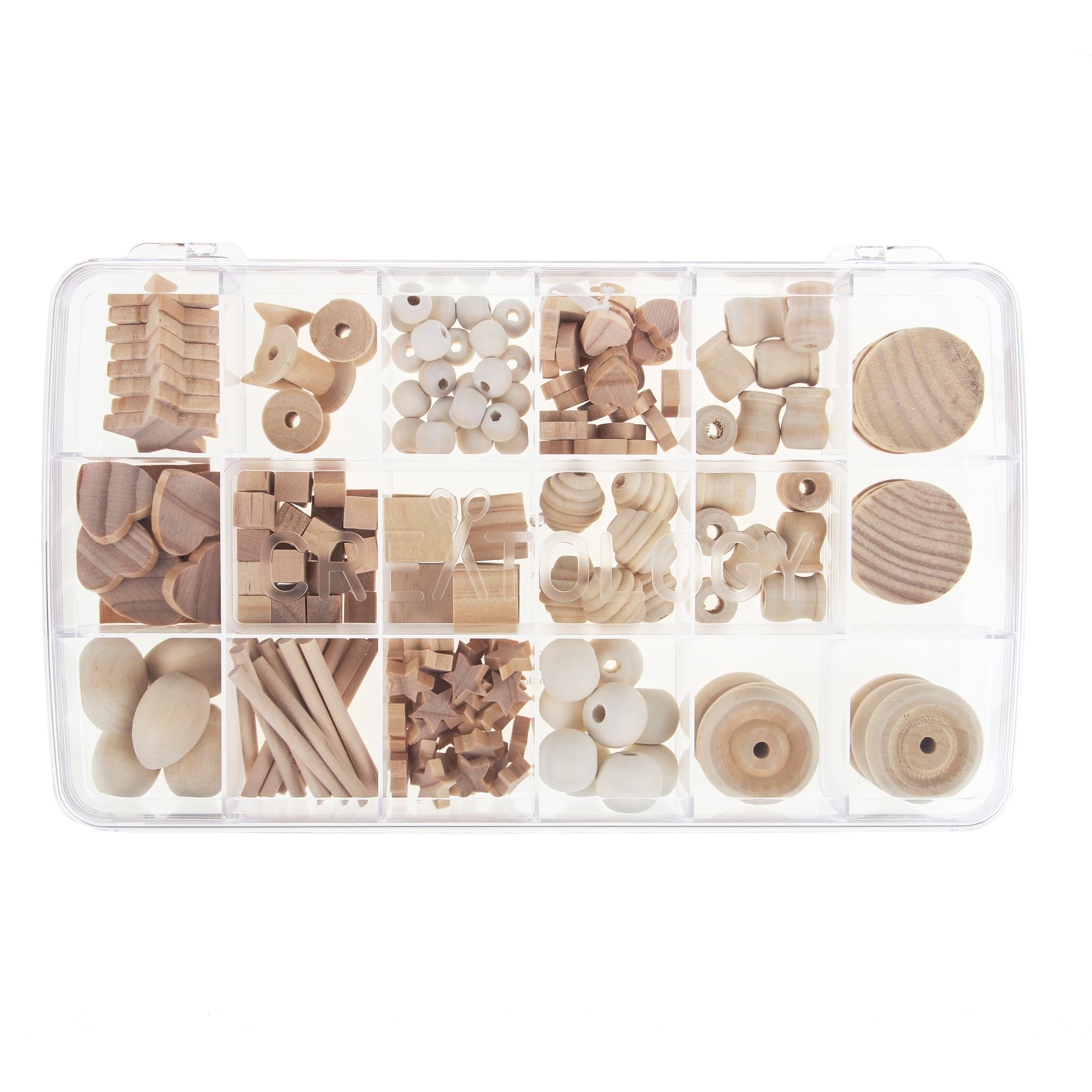 6 Pack: Wood Crafting Assortment Kit by Creatology&#x2122;