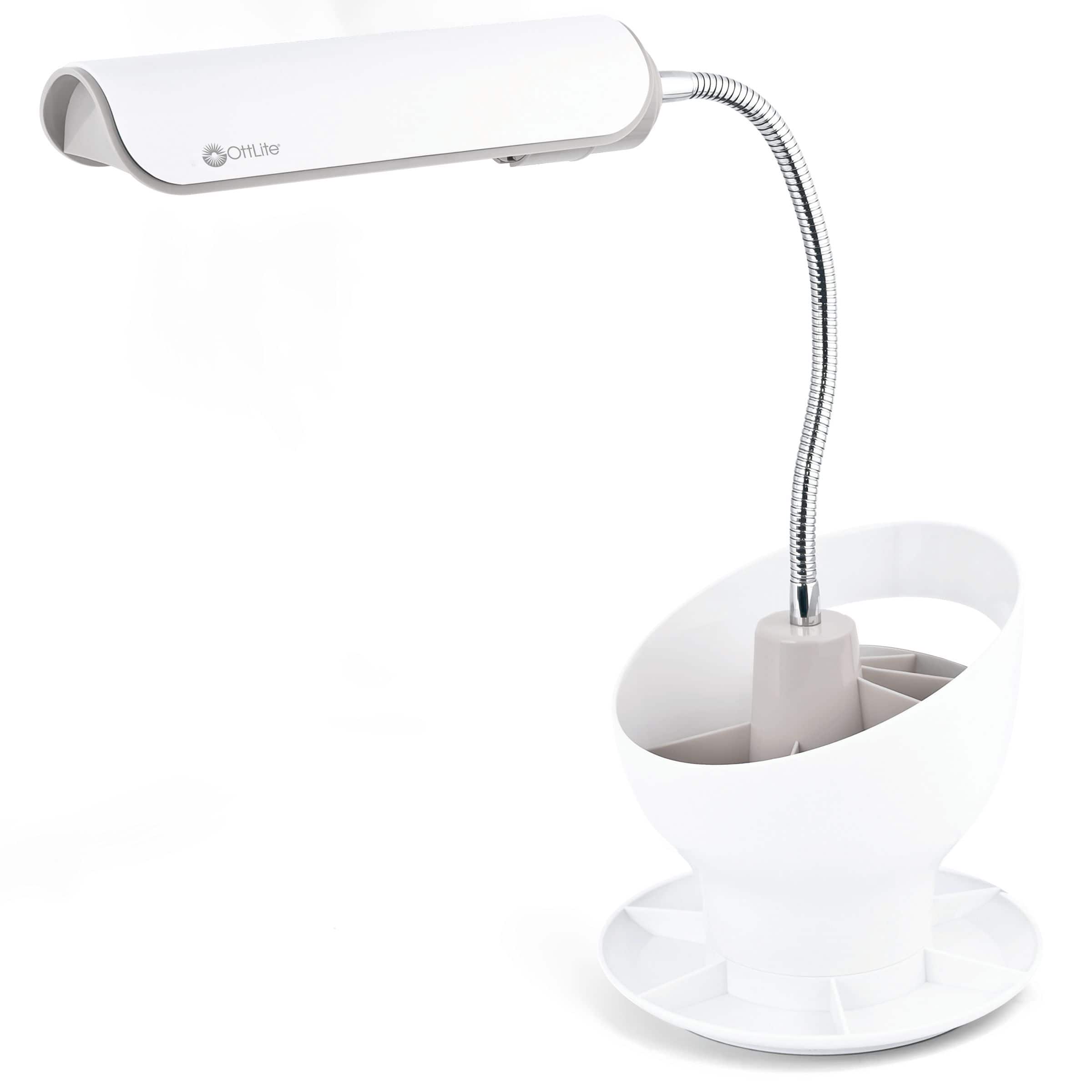 OttLite 13W Craft Space Organizer Lamp