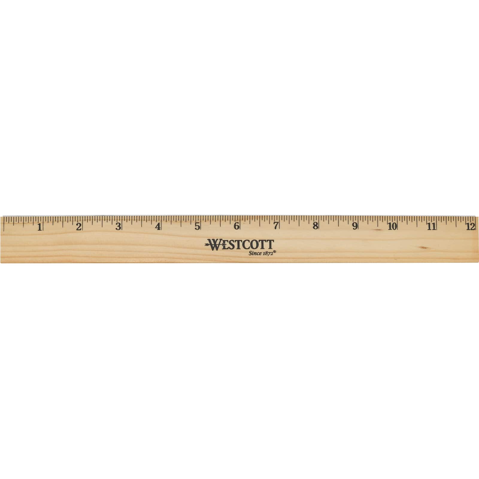 Westcott 10359 Ruler 12" School Wood 