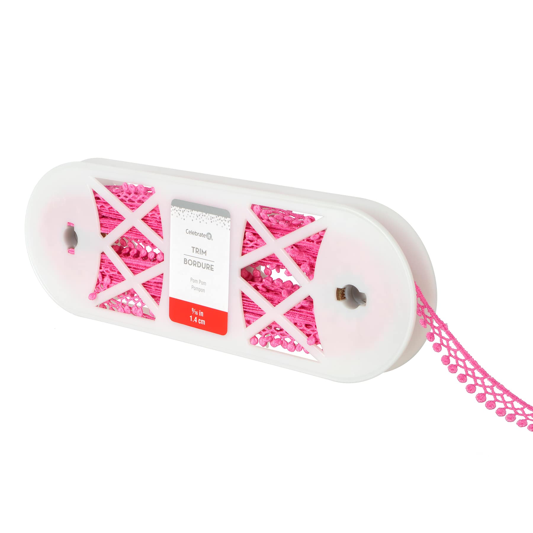 9/16&#x22; Pom Pom Lace Trim by Celebrate It&#xAE;