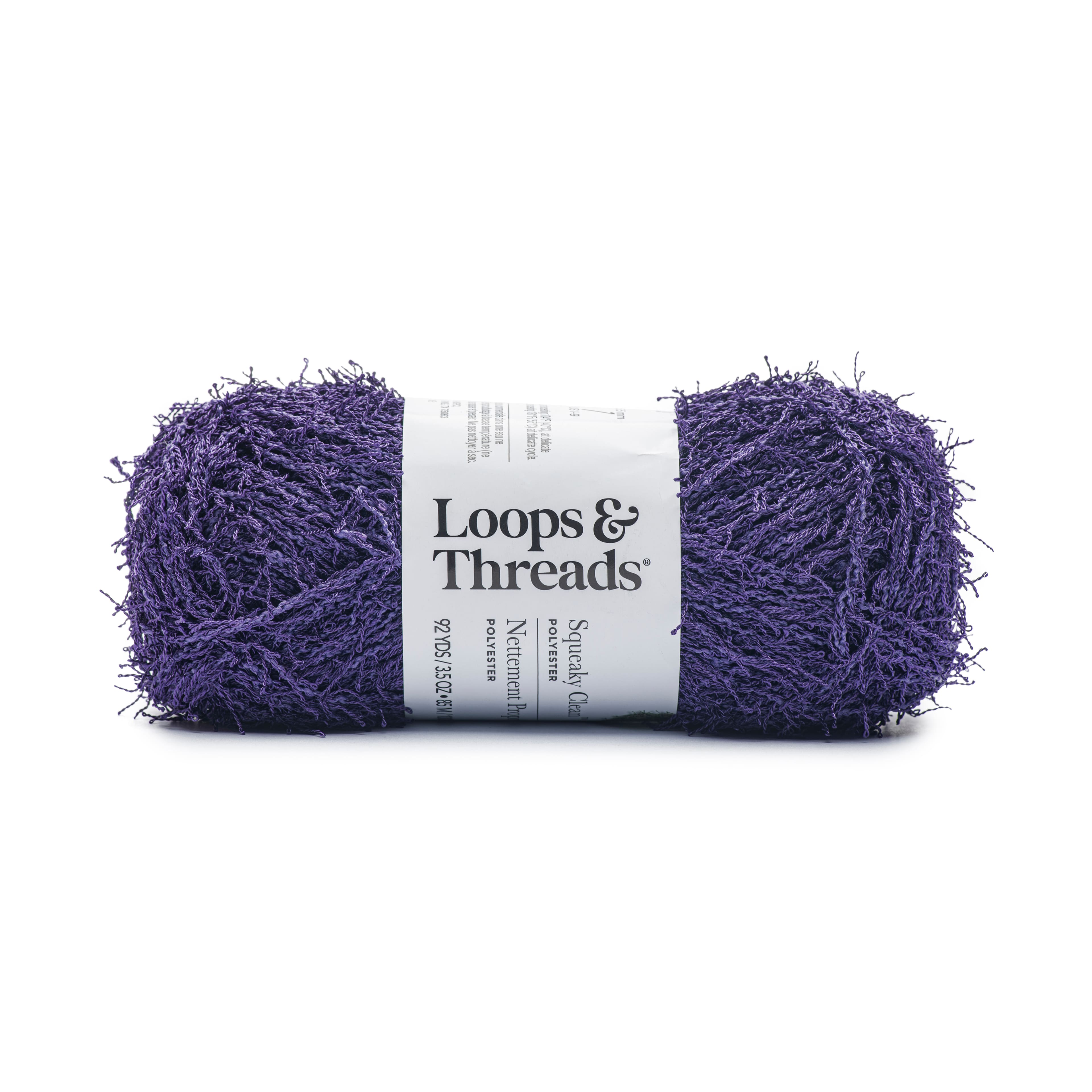 Squeaky Clean&#x2122; Solid Yarn by Loops &#x26; Threads&#xAE;