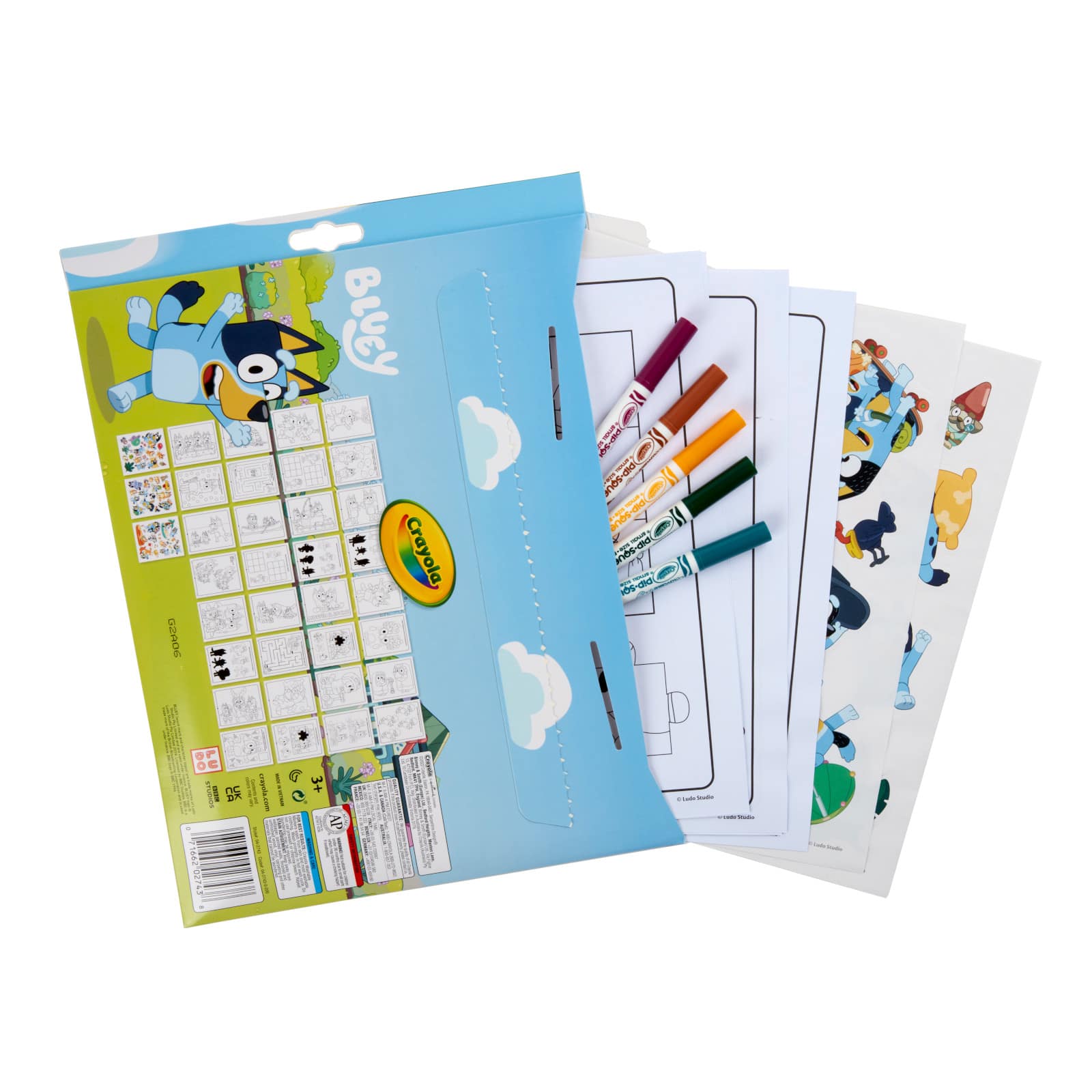 Crayola&#xAE; Bluey Color &#x26; Sticker Activity Set