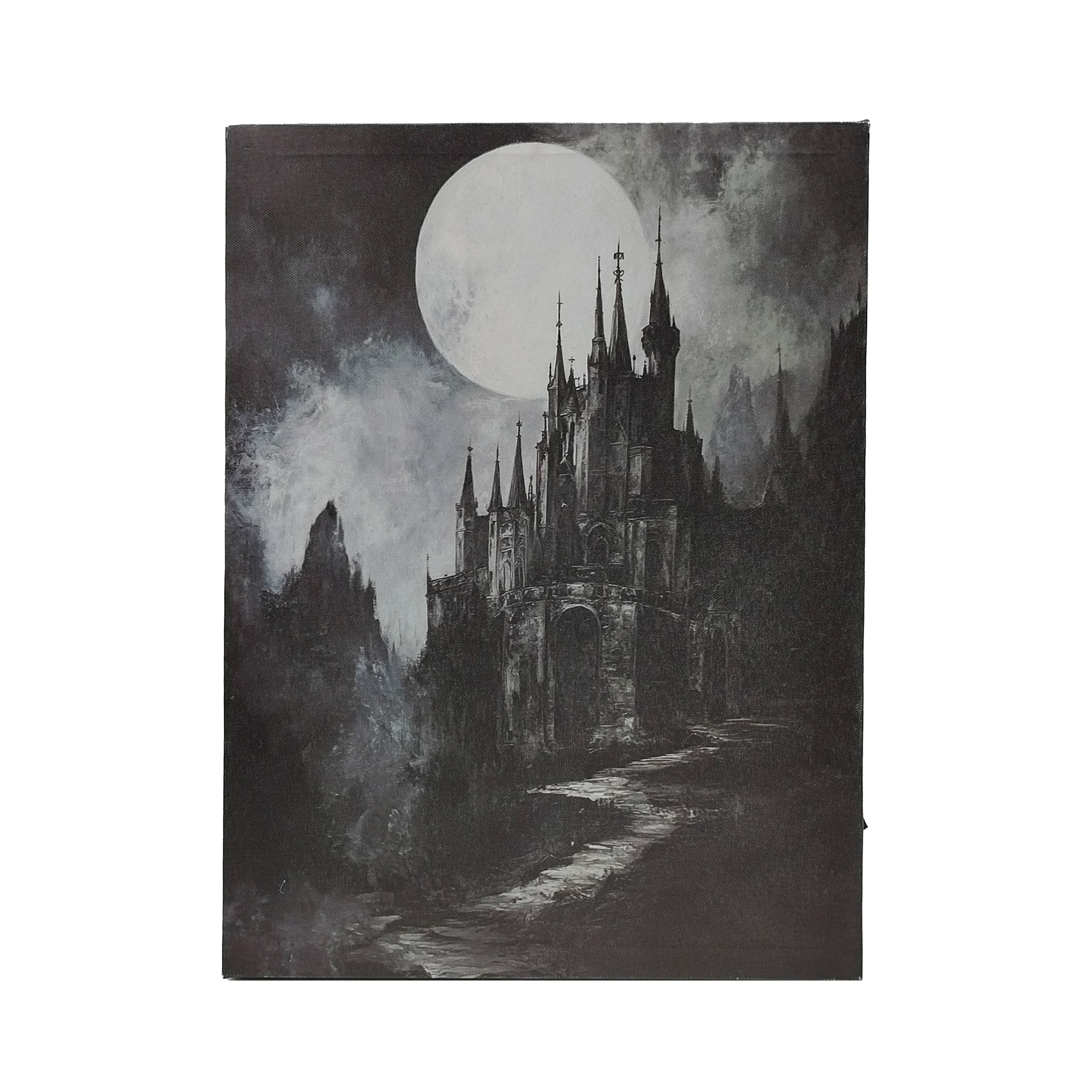 15.75" LED Dark Castle in Moonlight Wall Décor by Ashland®
