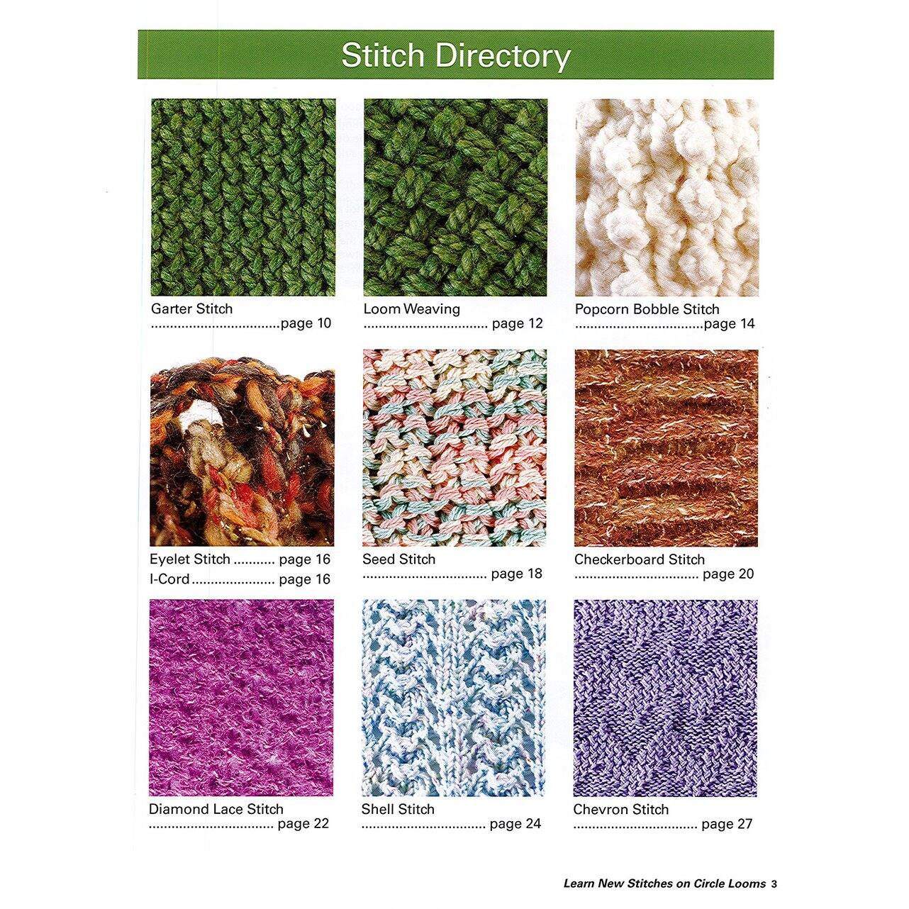 Annie&#x27;s Learn New Stitches On Circle Looms Book