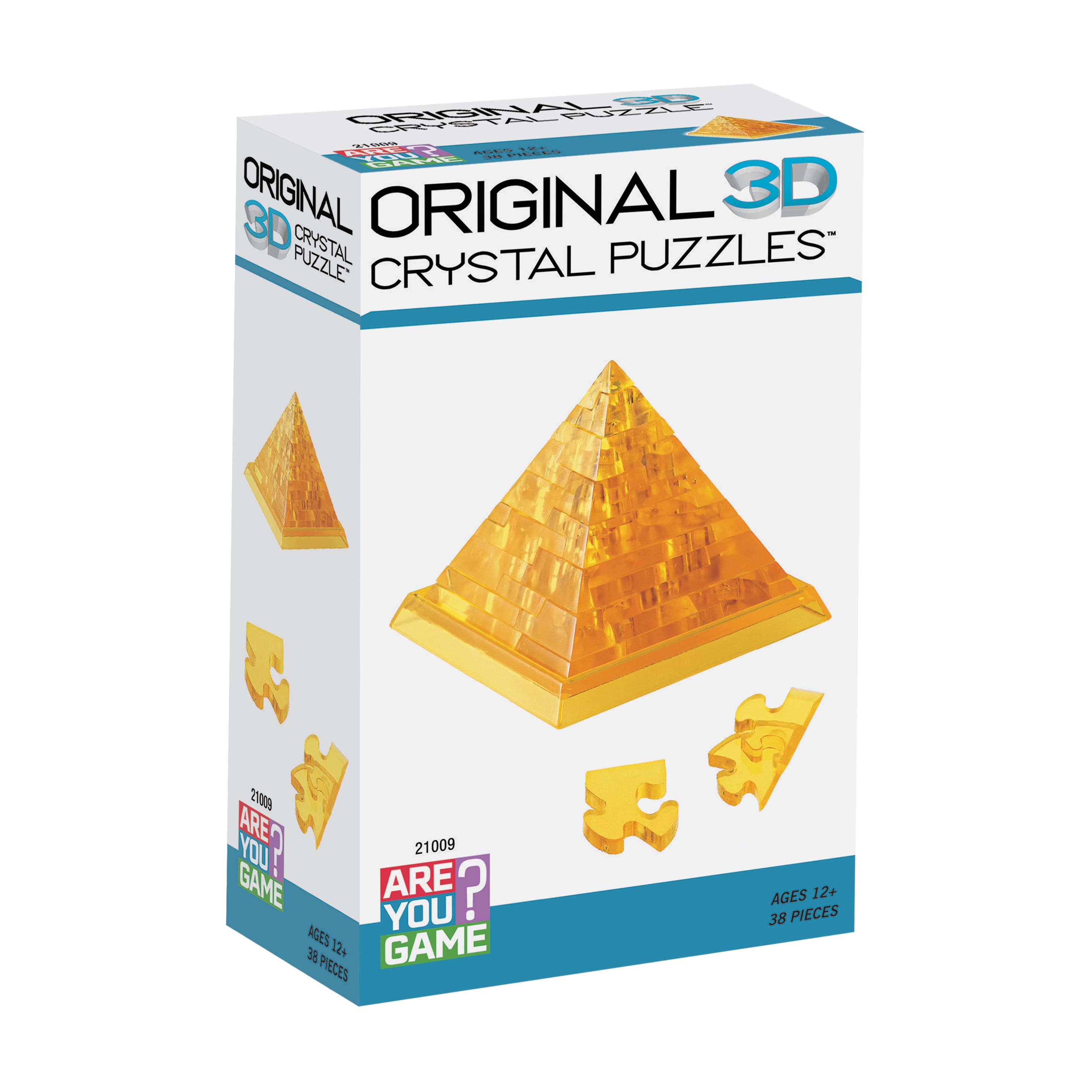 Original 3D Crystal Puzzle™ Pyramid 38 Piece Puzzle