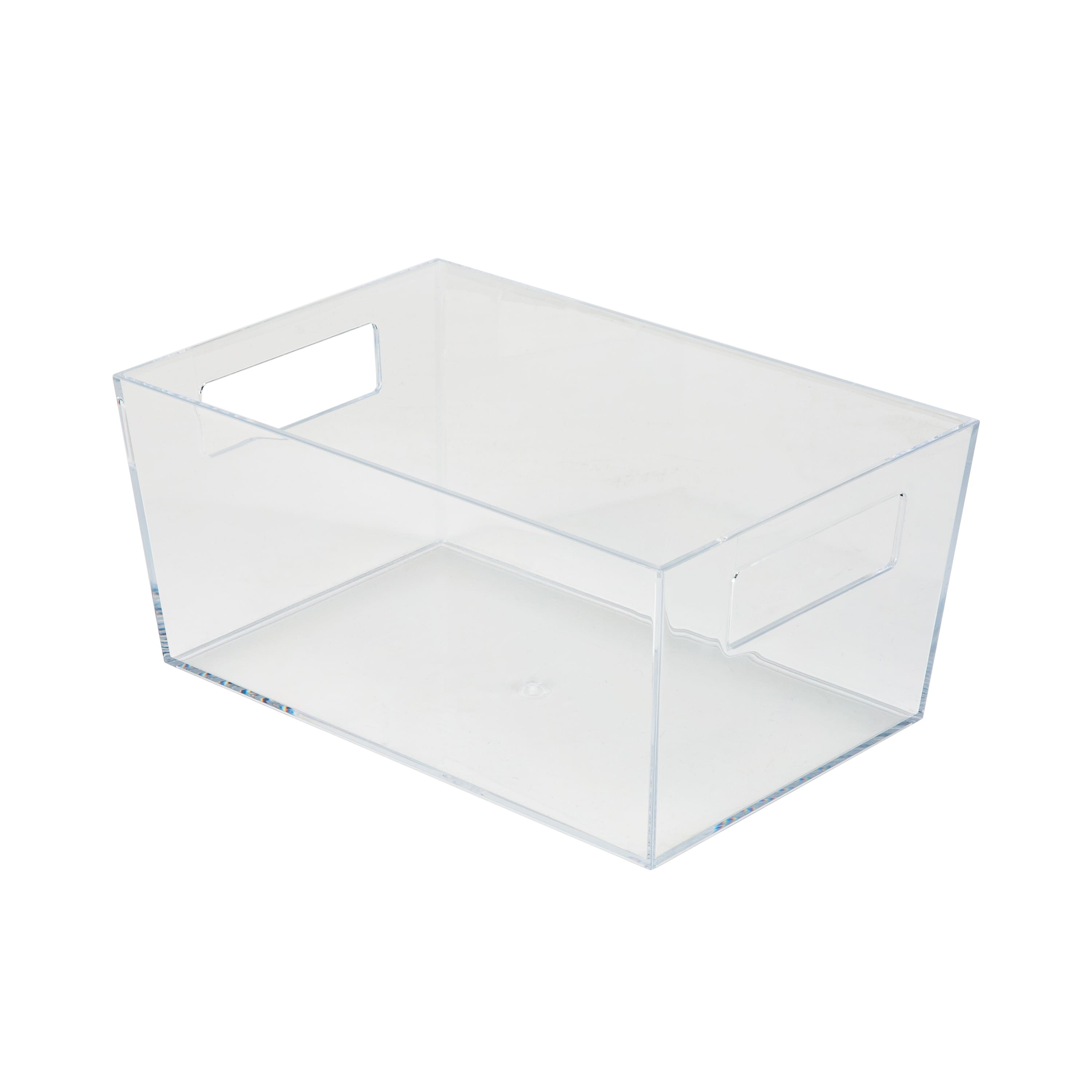 Simplify 11.5 Medium Clear Storage Bin