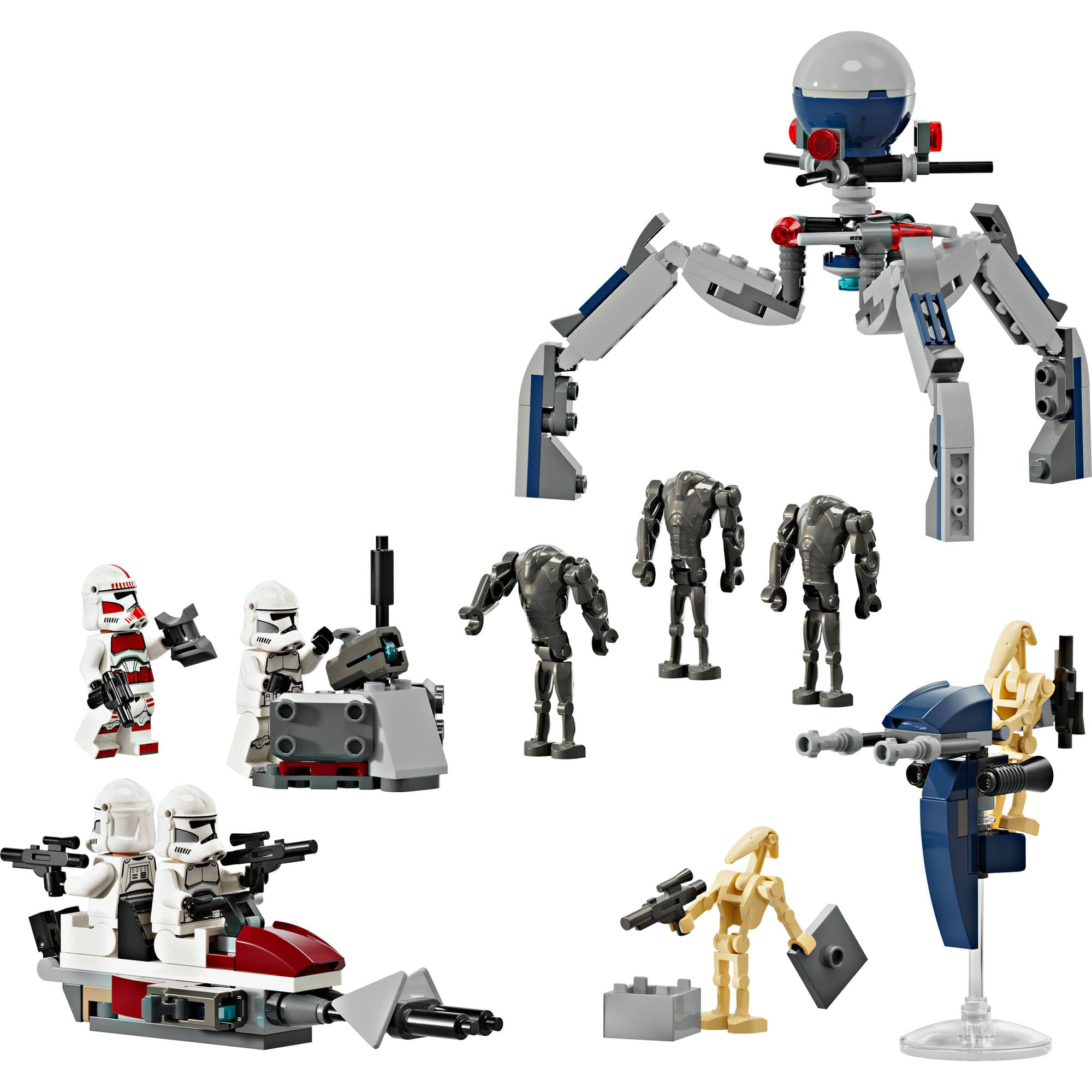 LEGO&#xAE; Star Wars&#x2122; Clone Trooper&#x2122; &#x26; Battle Droid&#x2122; Battle Pack 75372