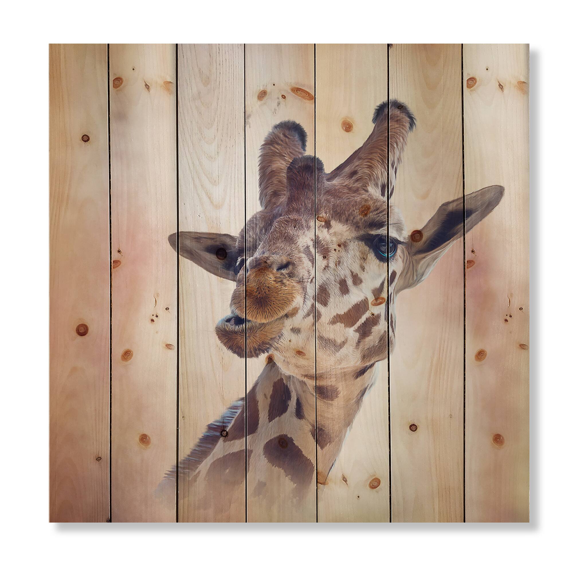 Designart - Portrait of A Giraffe I