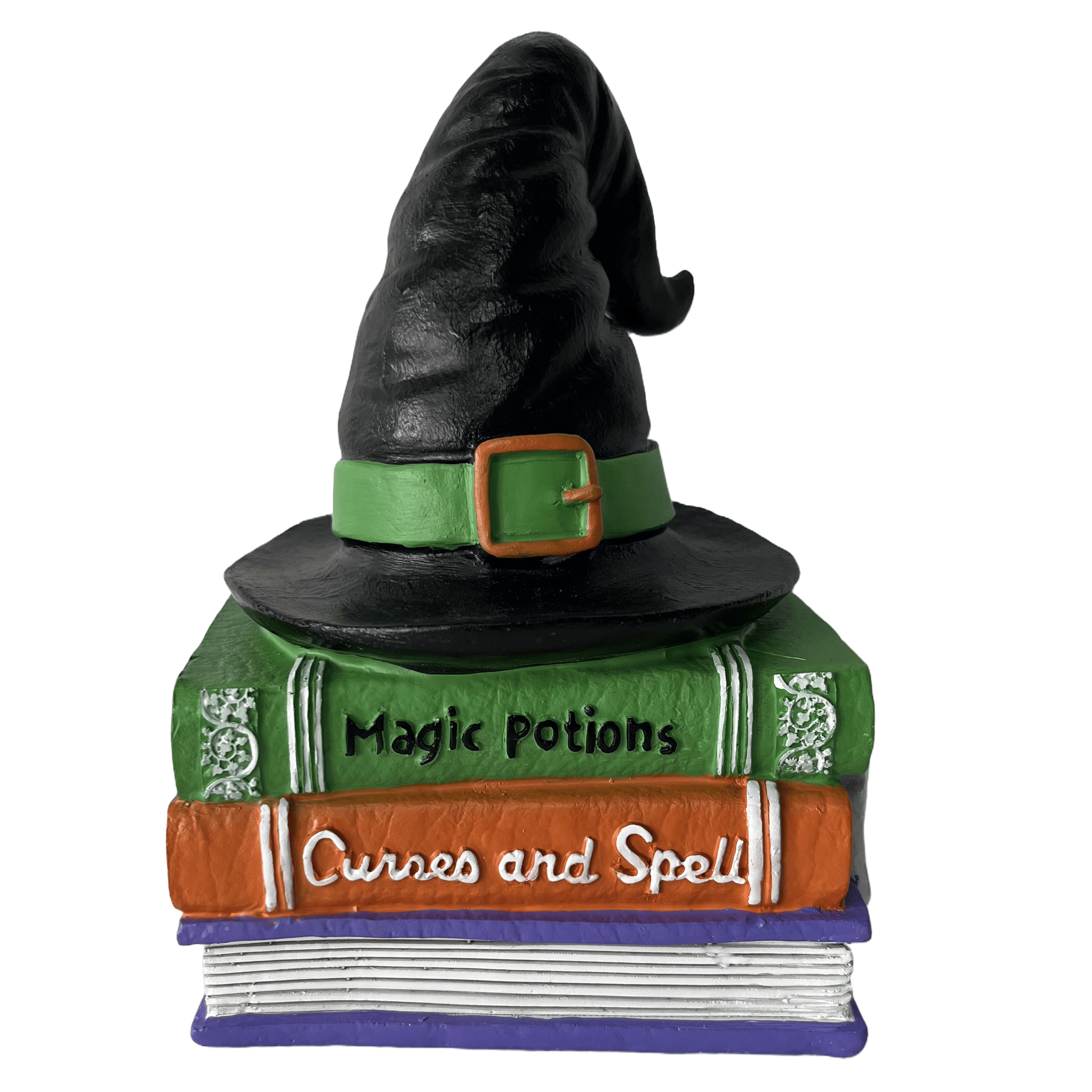 6.5&#x22; Witch Hat on Spell Books Tabletop D&#xE9;cor by Ashland&#xAE;