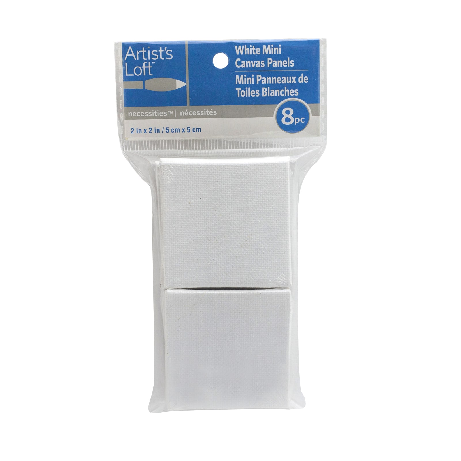 12 Packs: 8 ct. (96 total) 2" x 2" Mini Canvas Panels by Artist's Loft™ Necessities™