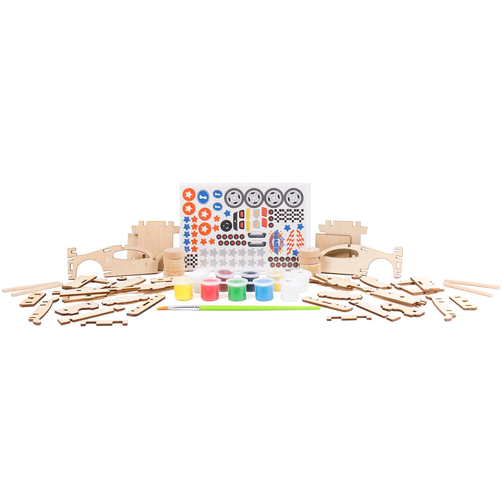 color zone wooden cars
