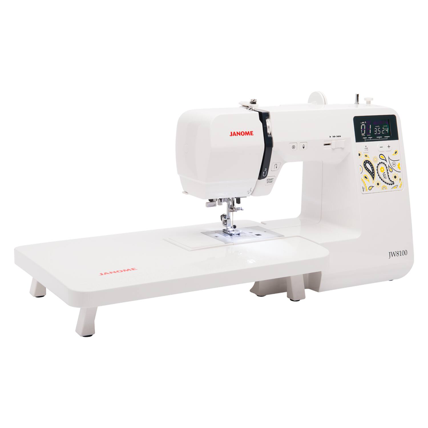 Janome JW8100 Computerized Sewing Machine with 100 Stitches