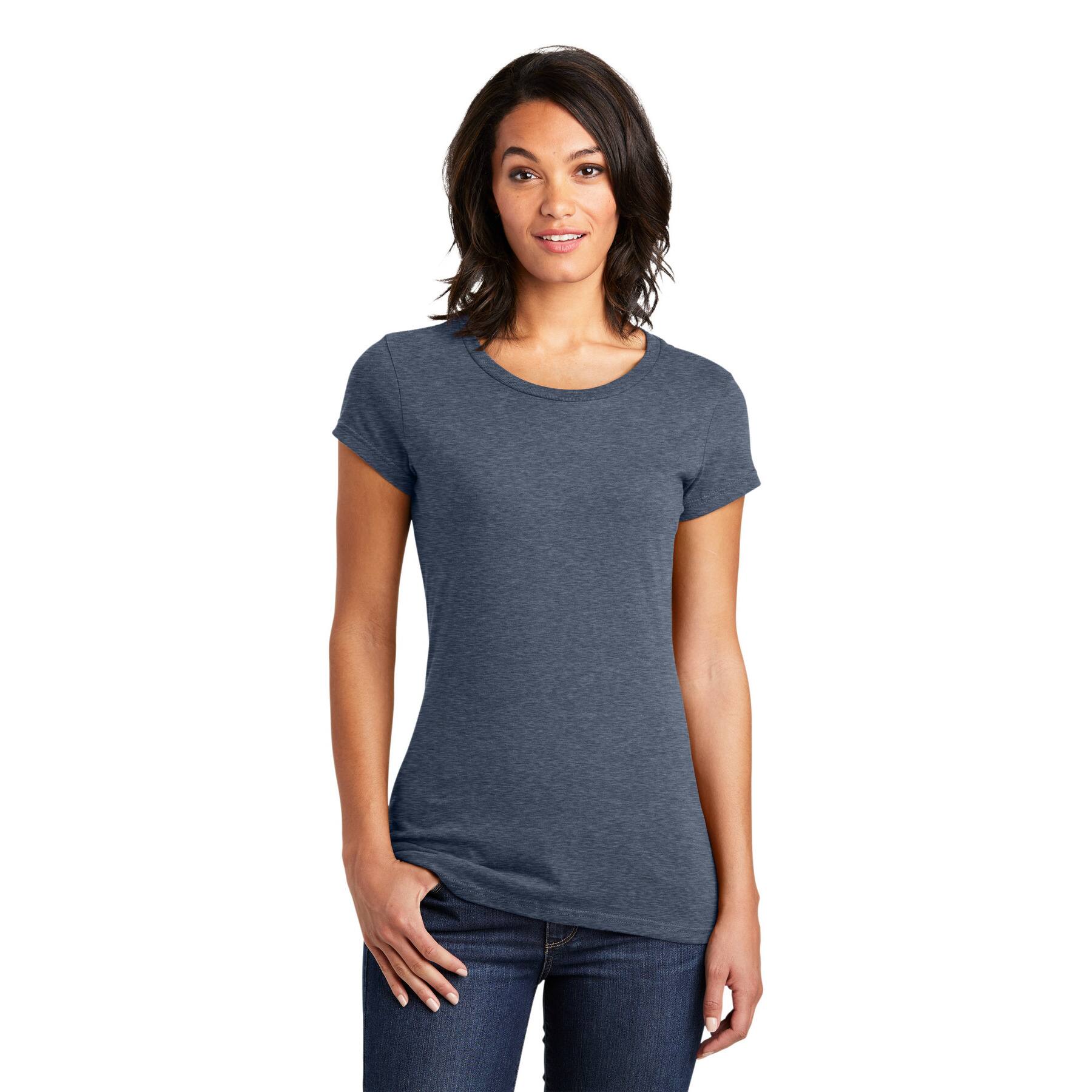 District&#xAE; Very Important Tee&#xAE; Heathered Women&#x27;s Fitted T-Shirt