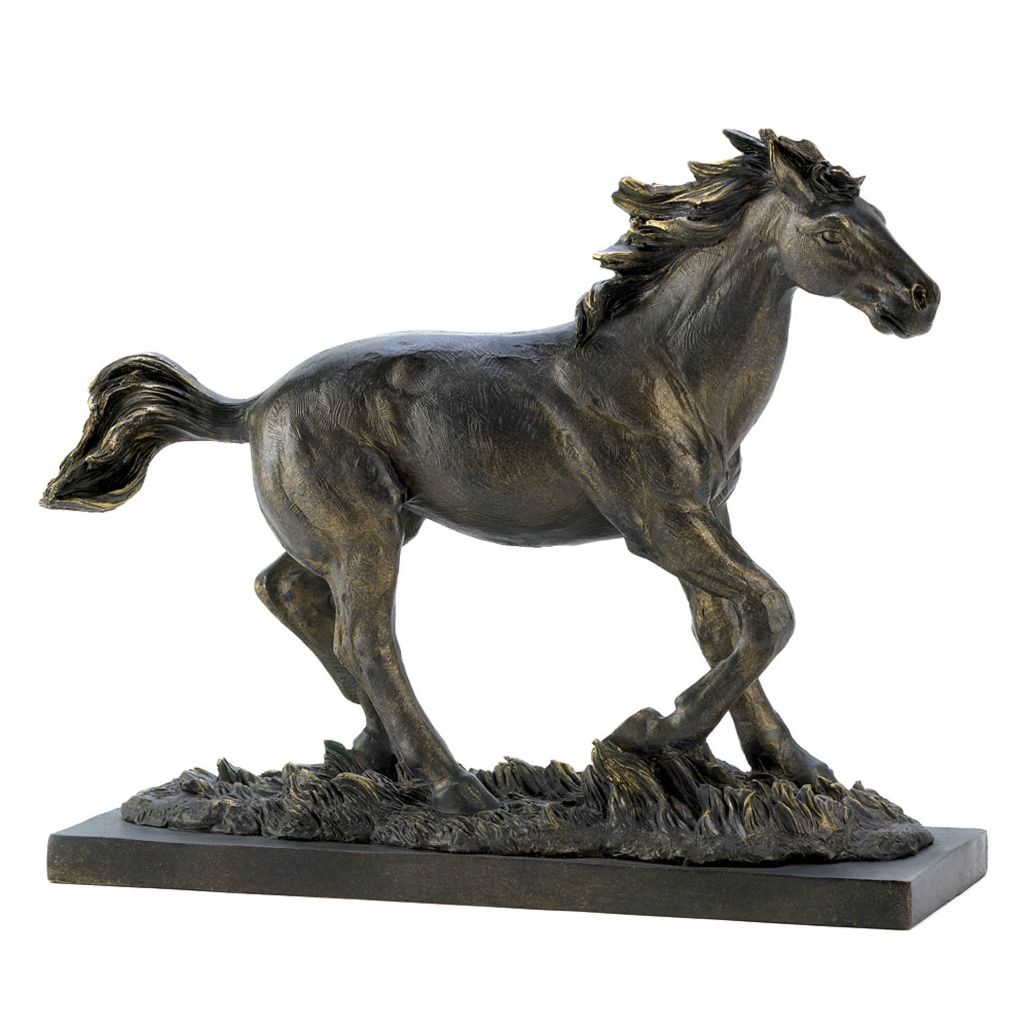 9.5&#x22; Wild Stallion Statue