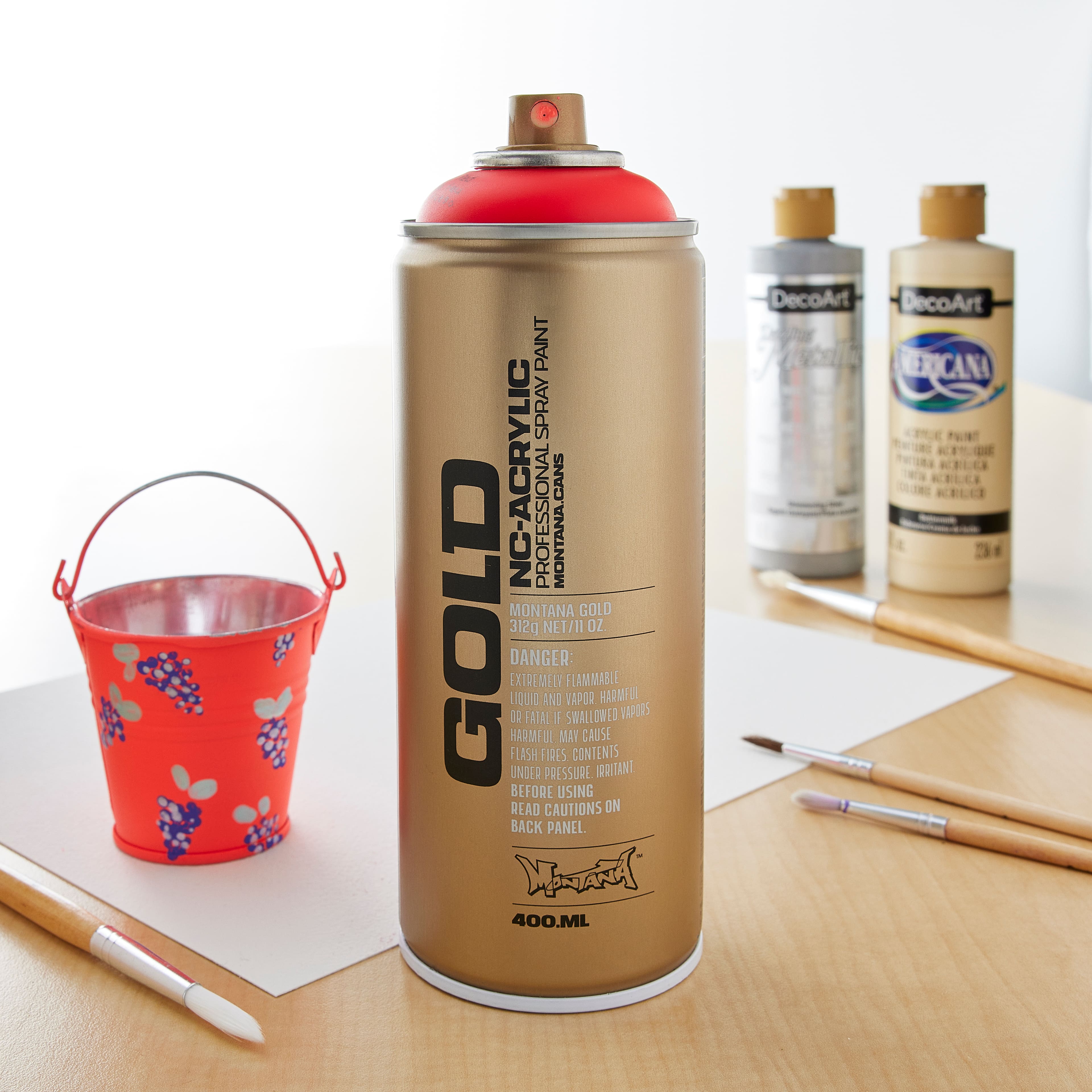 Montana&#x2122; Cans GOLD Flash Color Spray Paint, 400mL