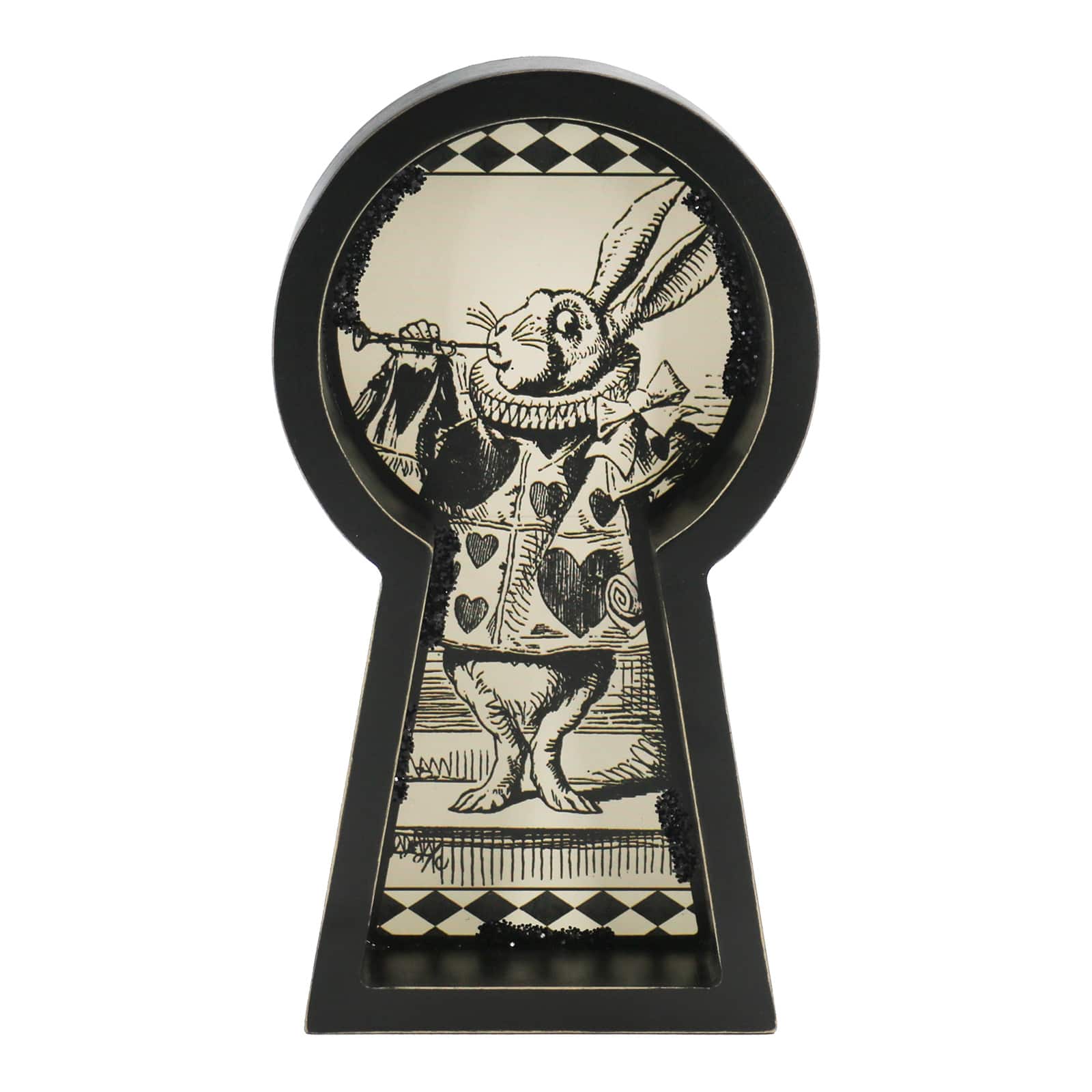 Assorted 7&#x22; Wonderland Character Keyhole Block Tabletop D&#xE9;cor, 1pc. by Ashland&#xAE;