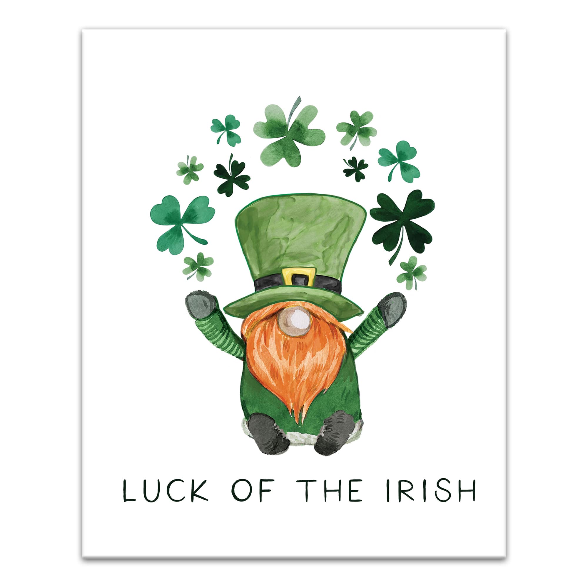 So Very Lucky Canvas 16" x 20" Canvas Wall Art
