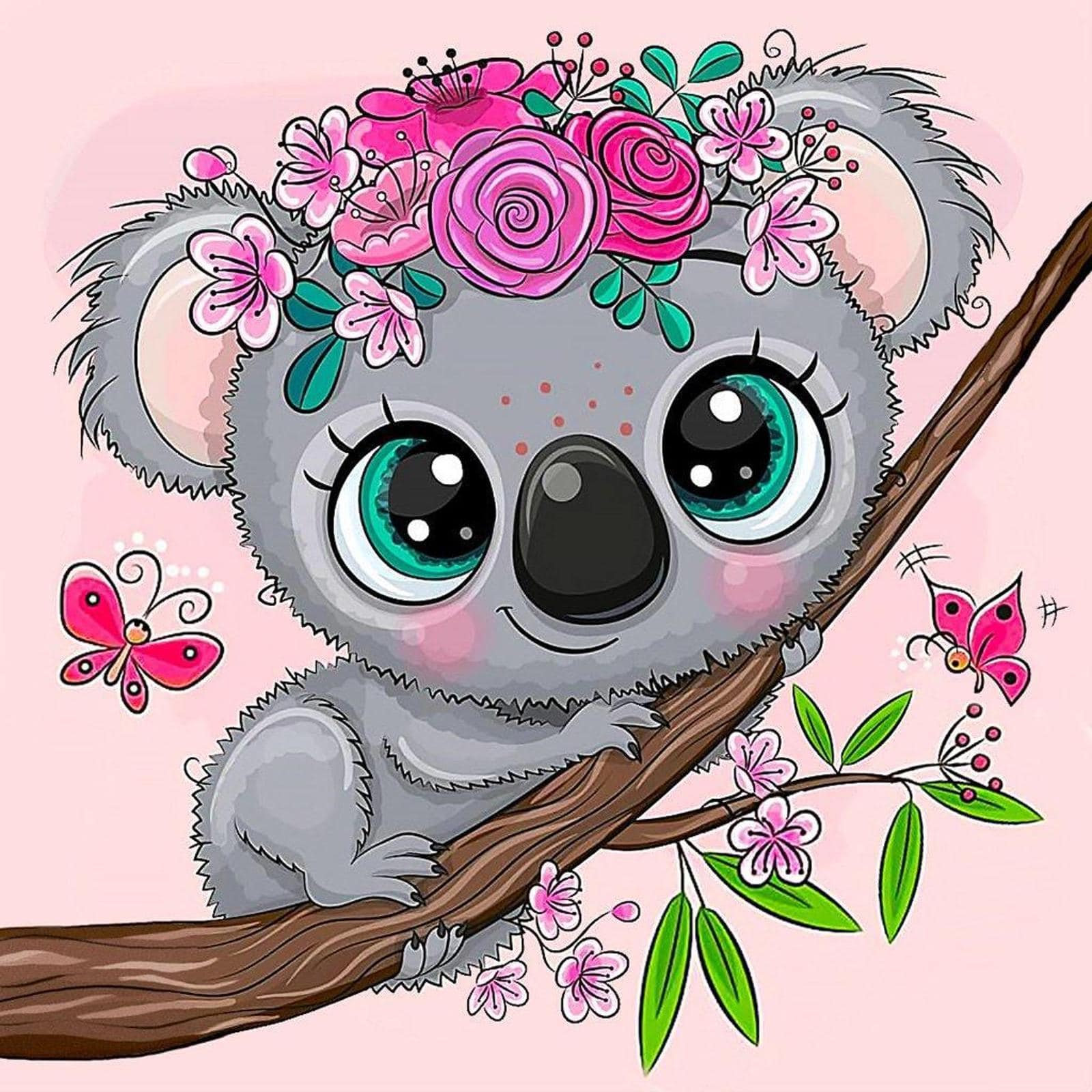 Crafting Spark Little Koala Diamond Painting Kit