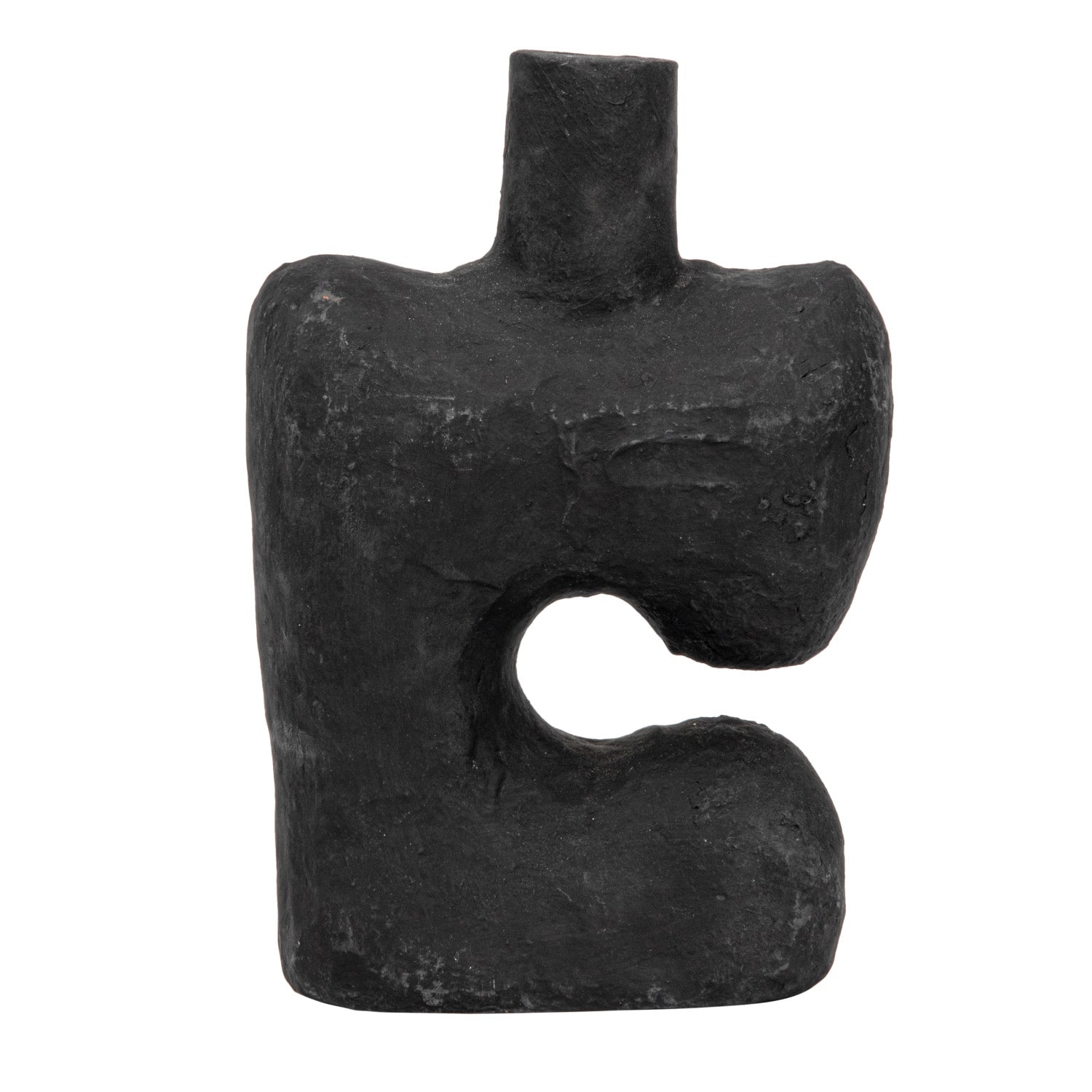 Hello Honey® 14" Modern Abstract Decorative Paper Mache Vase