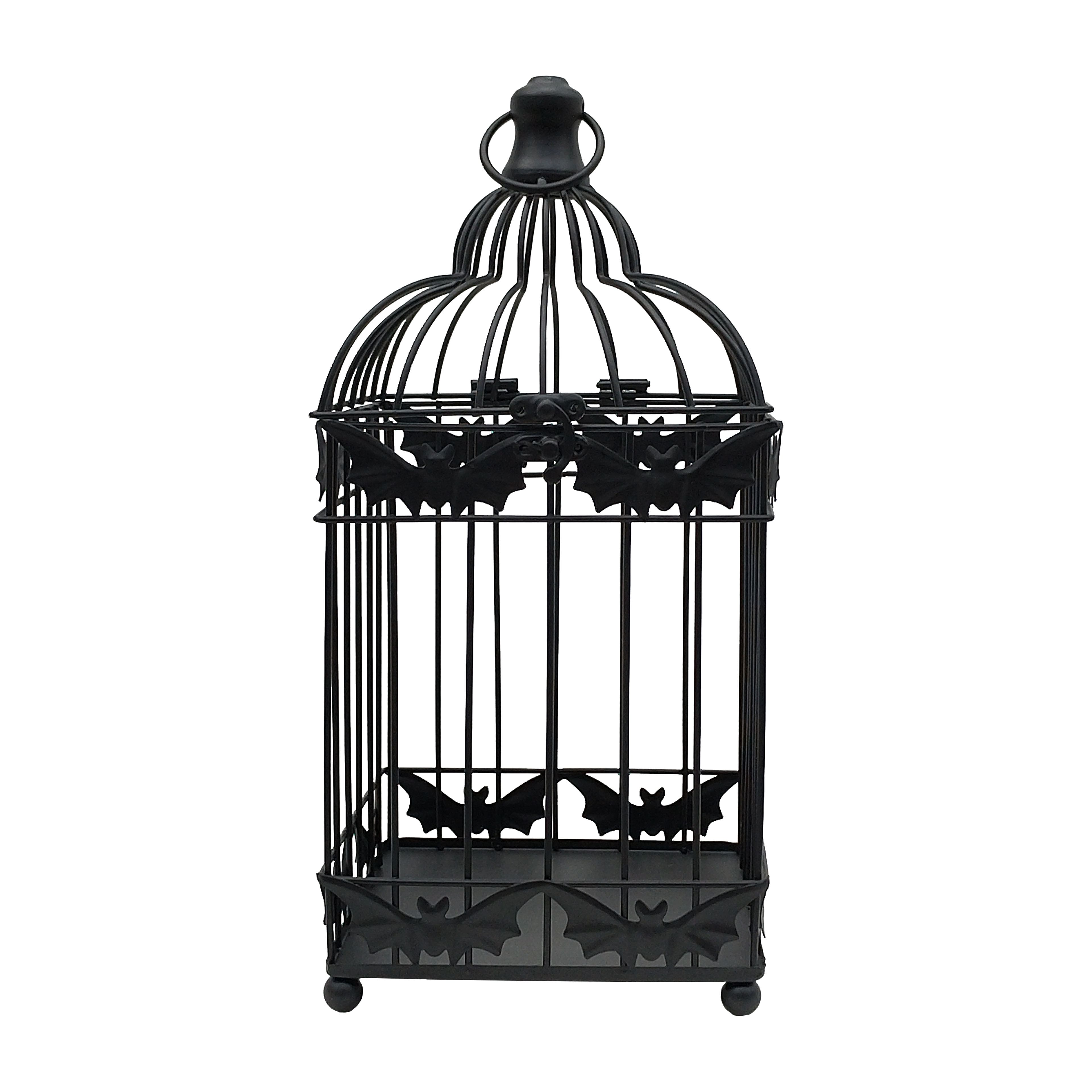 11.75&#x22; Black Metal Bird Cage by Ashland&#xAE;