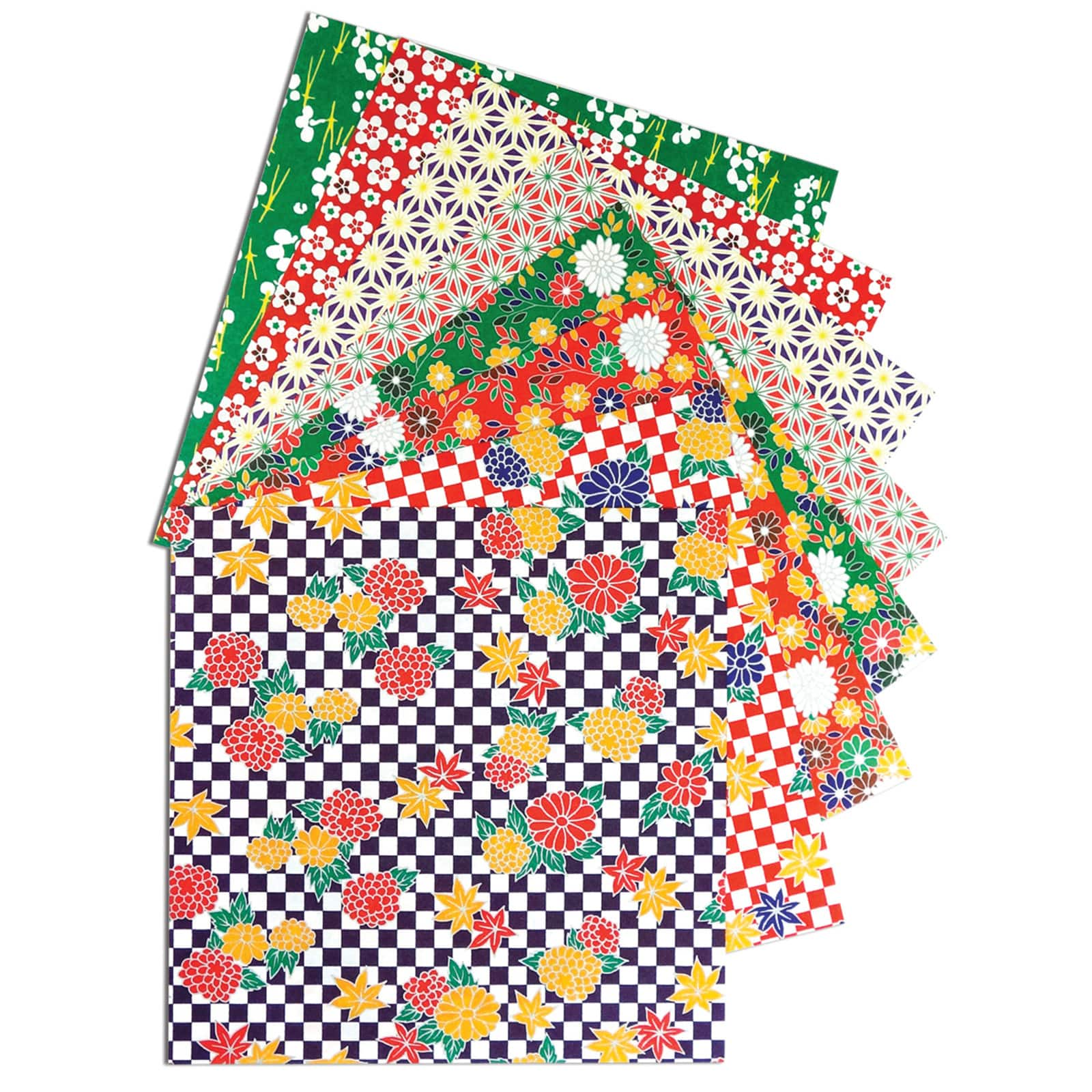 Yasutomo&#xAE; Folk Art Origami Paper, 5.875&#x22;