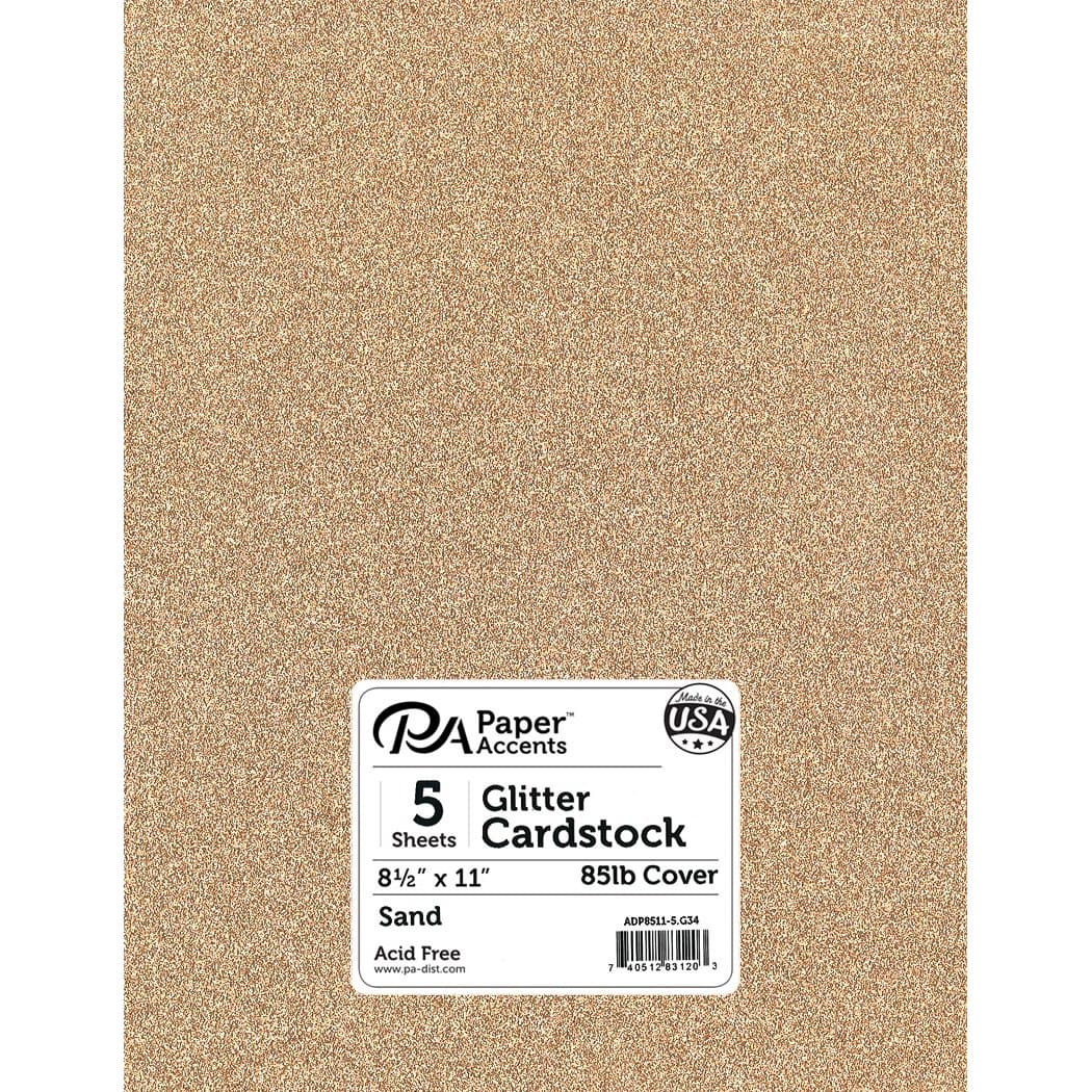 michaels cardstock glitter