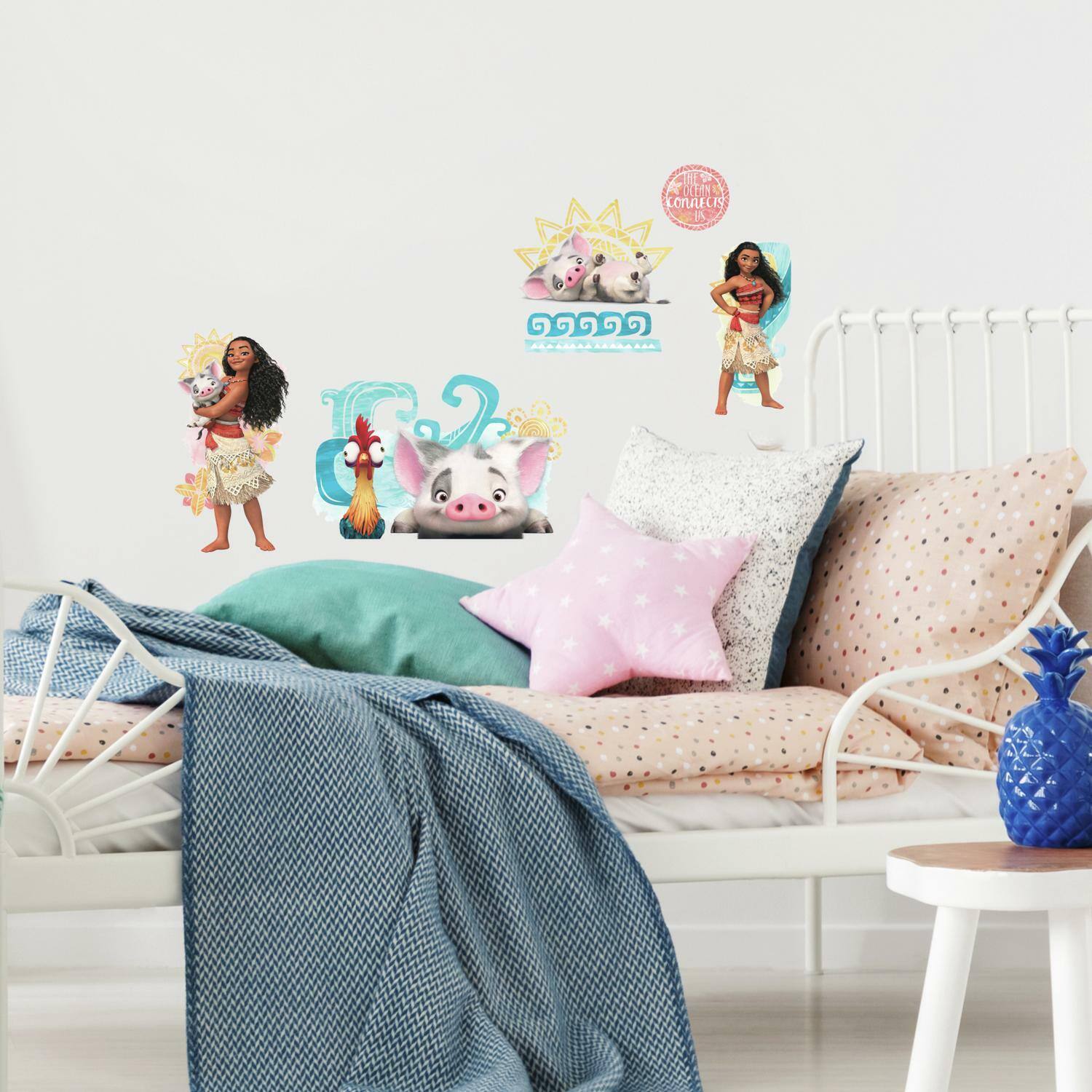 RoomMates Disney® Moana & Friends Peel & Stick Wall Decals