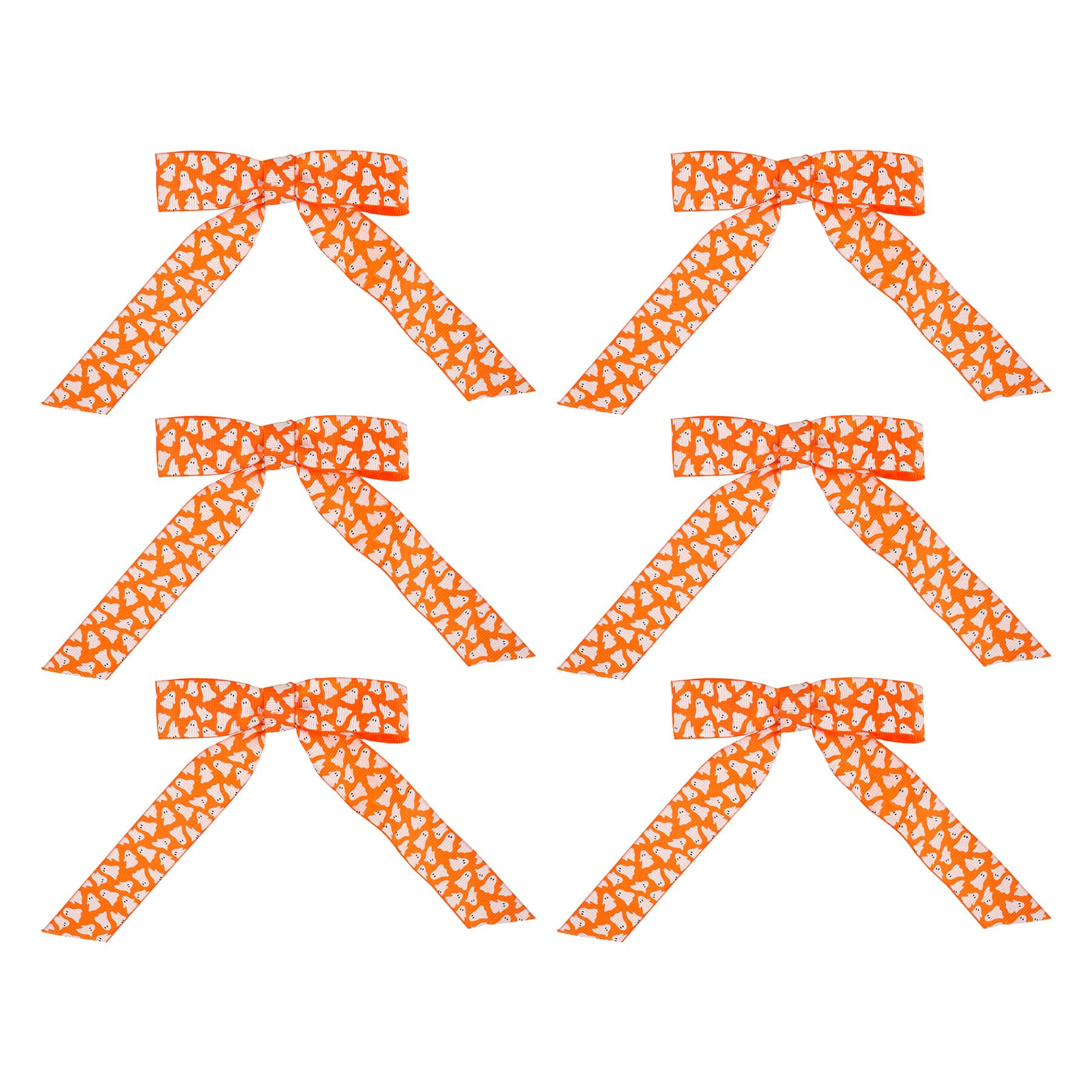 6&#x22; Ghost Bows, 6ct. by Celebrate It&#x2122;