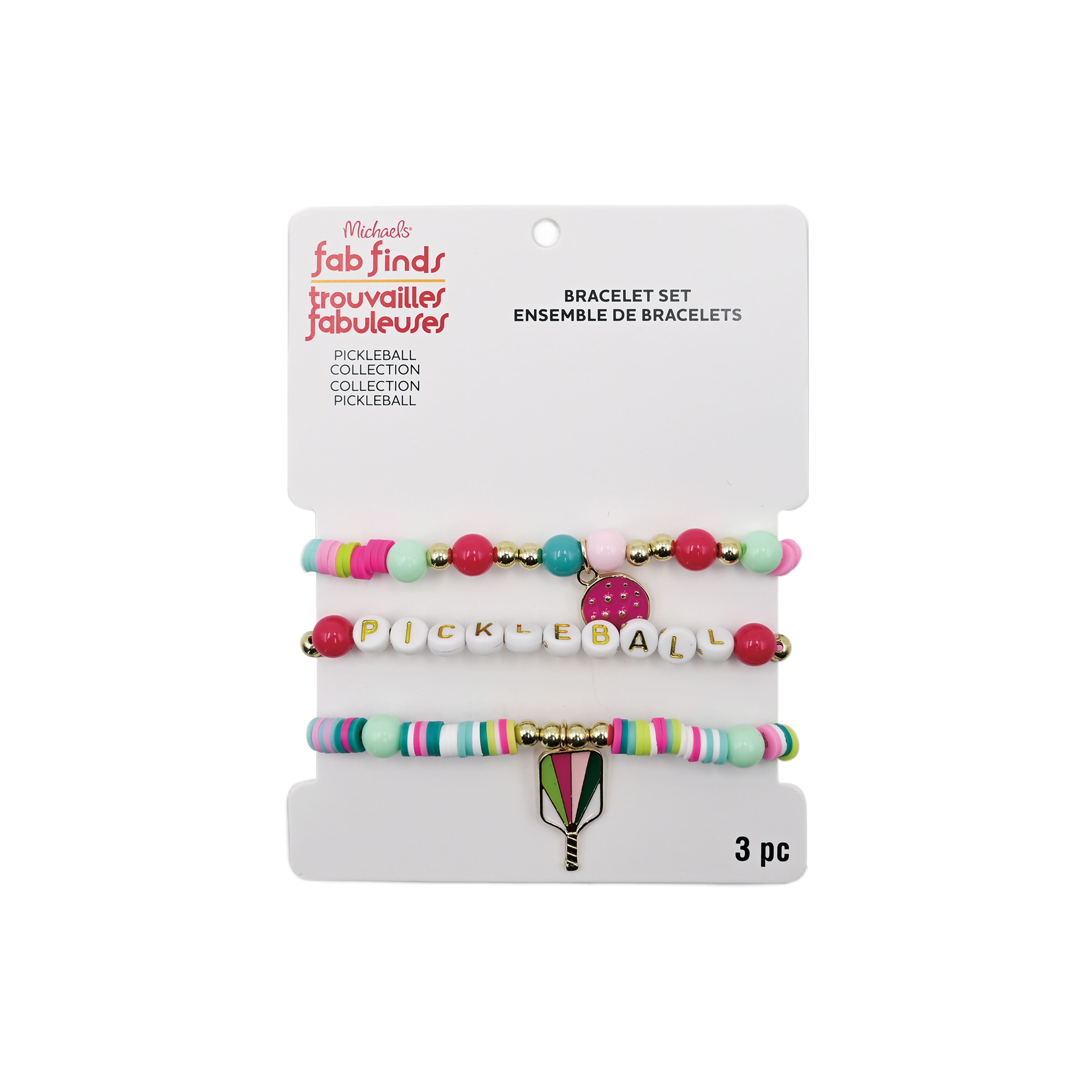 Pickleball Bracelet Set by Fab Finds