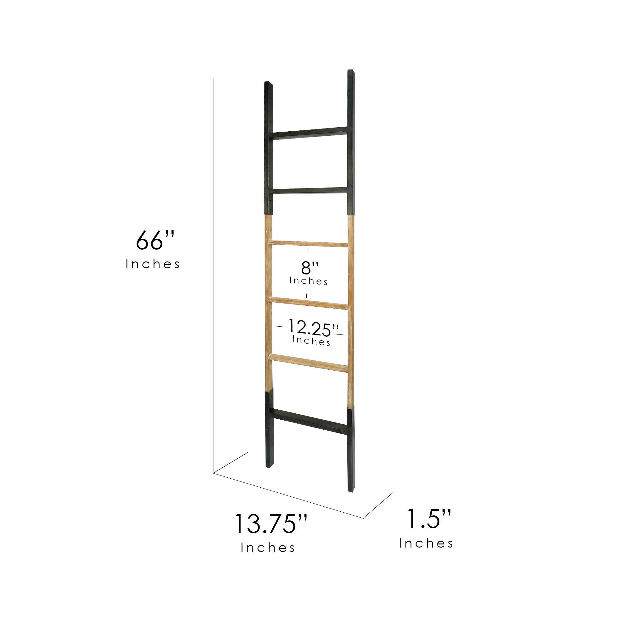 5.5ft. Decorative Leaning Ladder