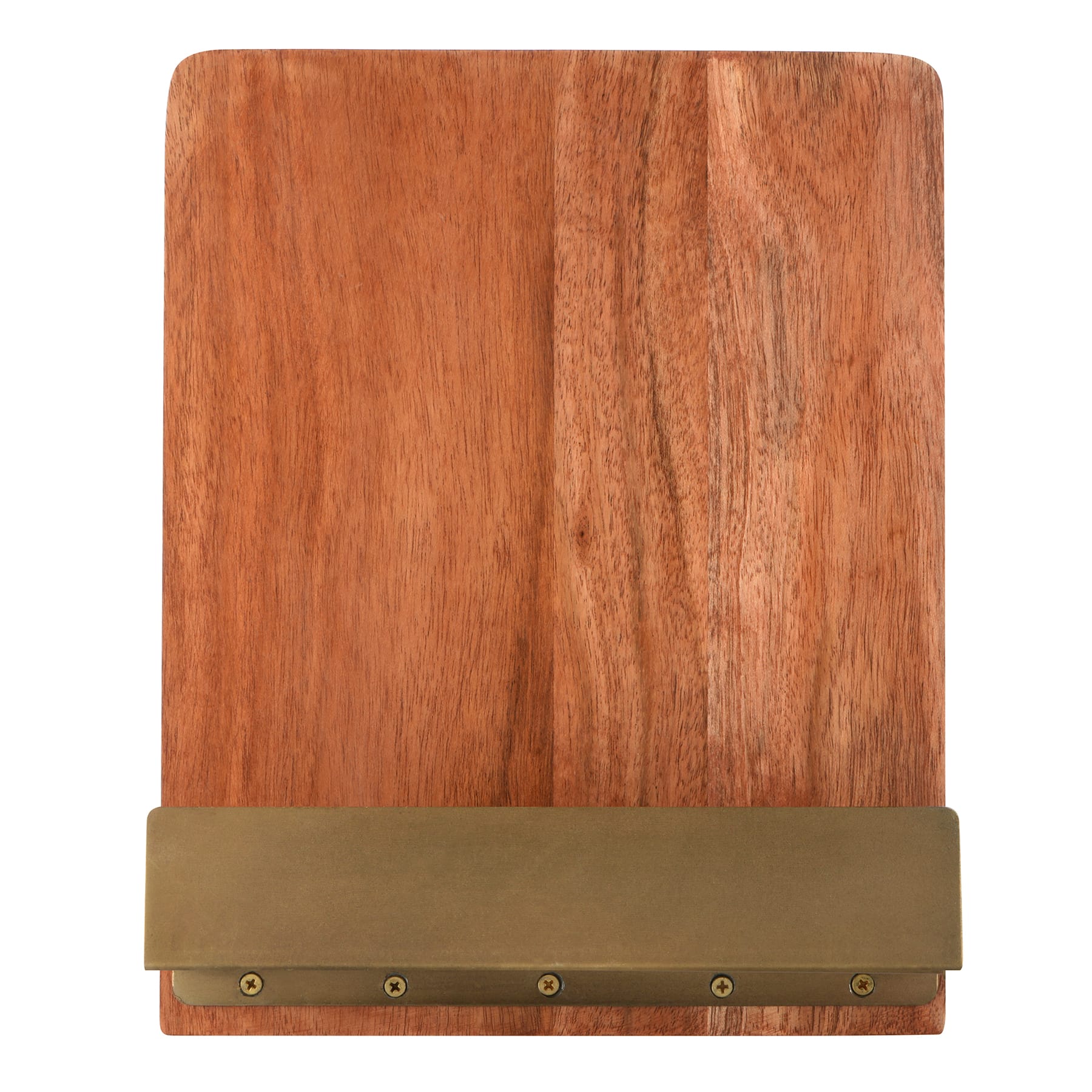 10" Natural & Gold Recipe Card Holder by Ashland®