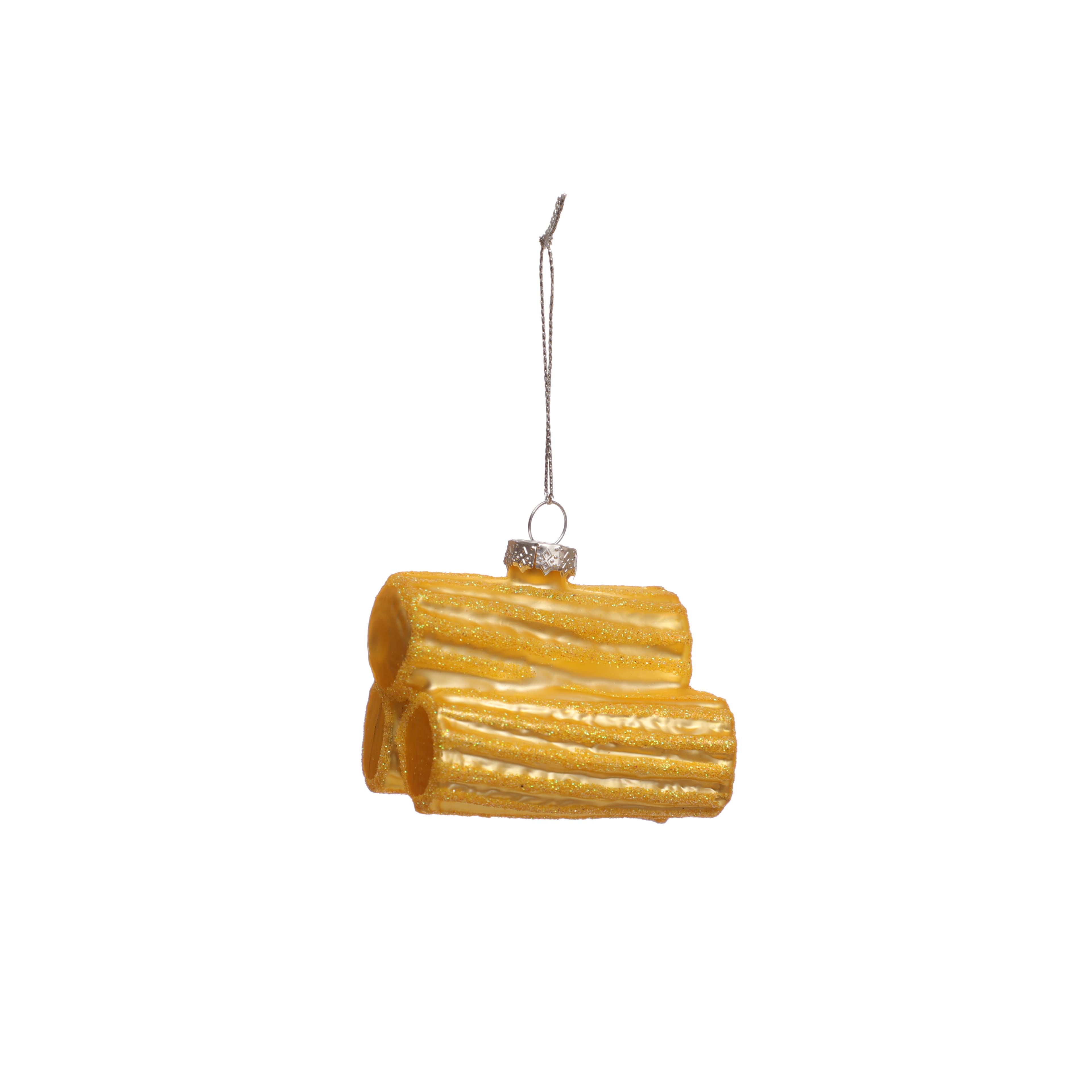 2.75&#x22; Rigatoni Pasta Glass Ornament by Ashland&#xAE;