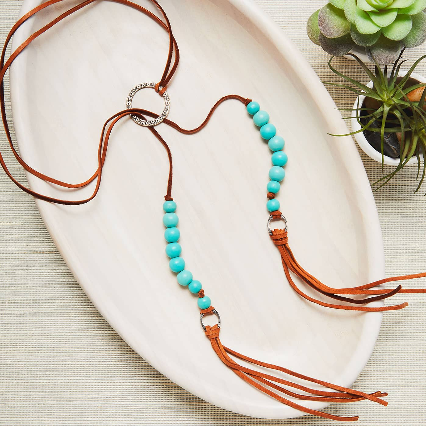 Wooden beads necklace on sale patterns