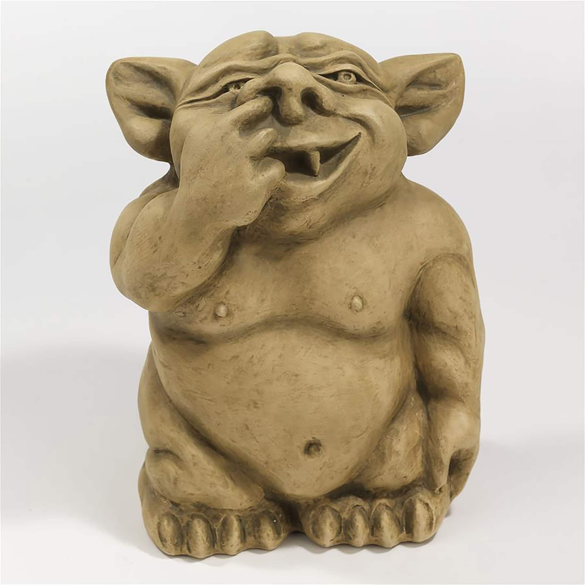 Design Toscano 8&#x22; The Picc-a-Dilly Nose Gargoyle Statue