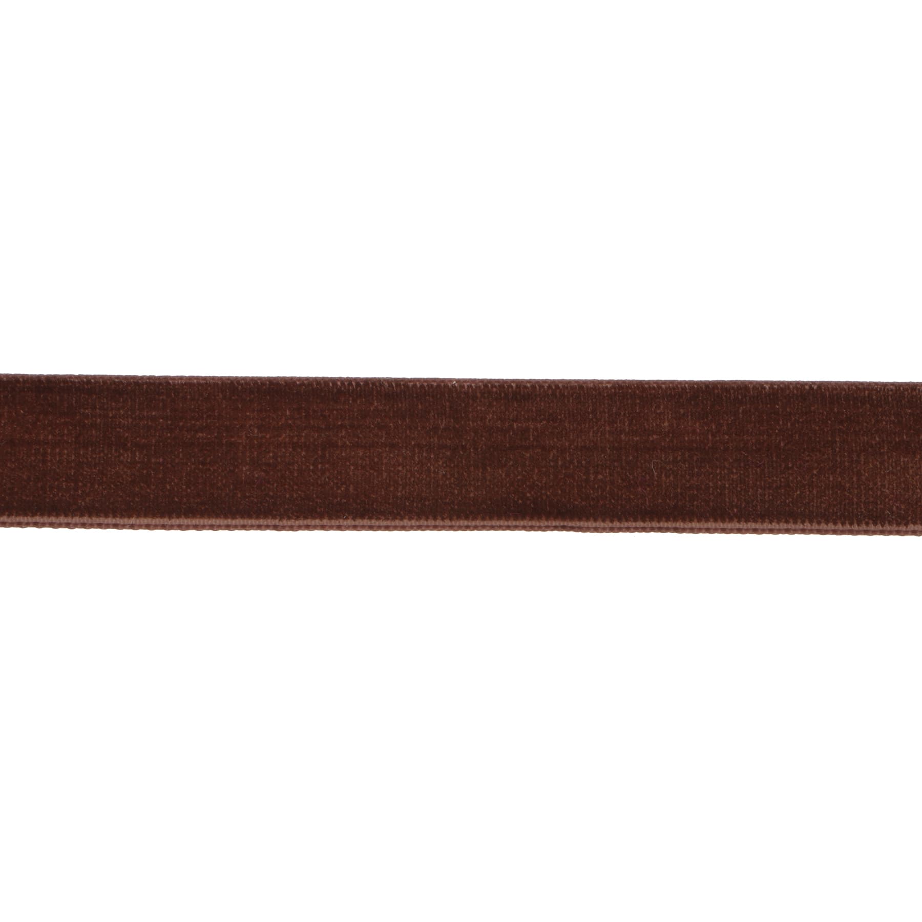 5/8&#x22; x 15ft. Brown Velvet Ribbon by Celebrate It&#xAE;