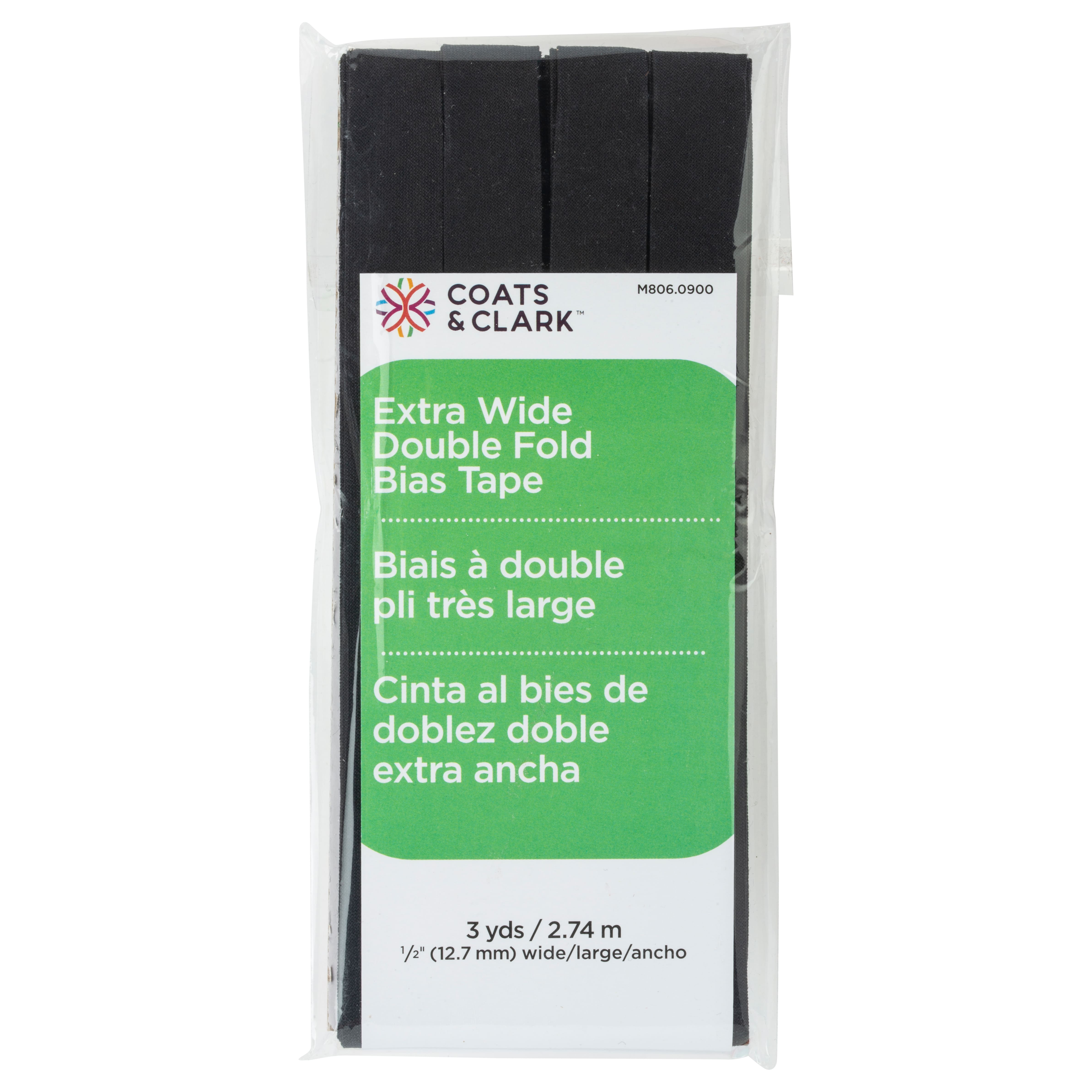 Coats & Clark™ Extra Wide Double Fold Bias Tape