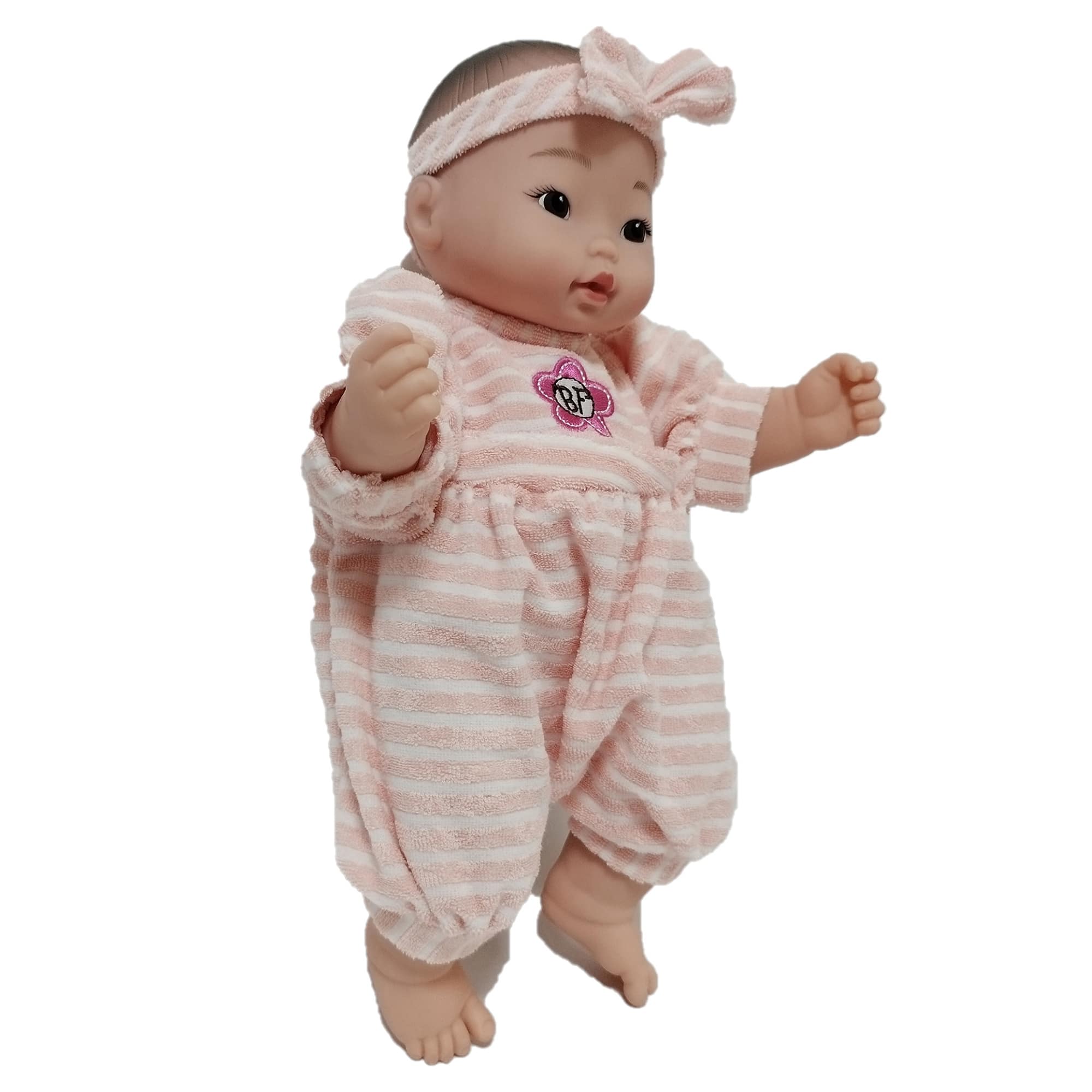 Goldberger Baby&#x27;s First&#xAE; Bundle of Joy&#x2122; 13&#x22; Baby Doll with Striped Outfit