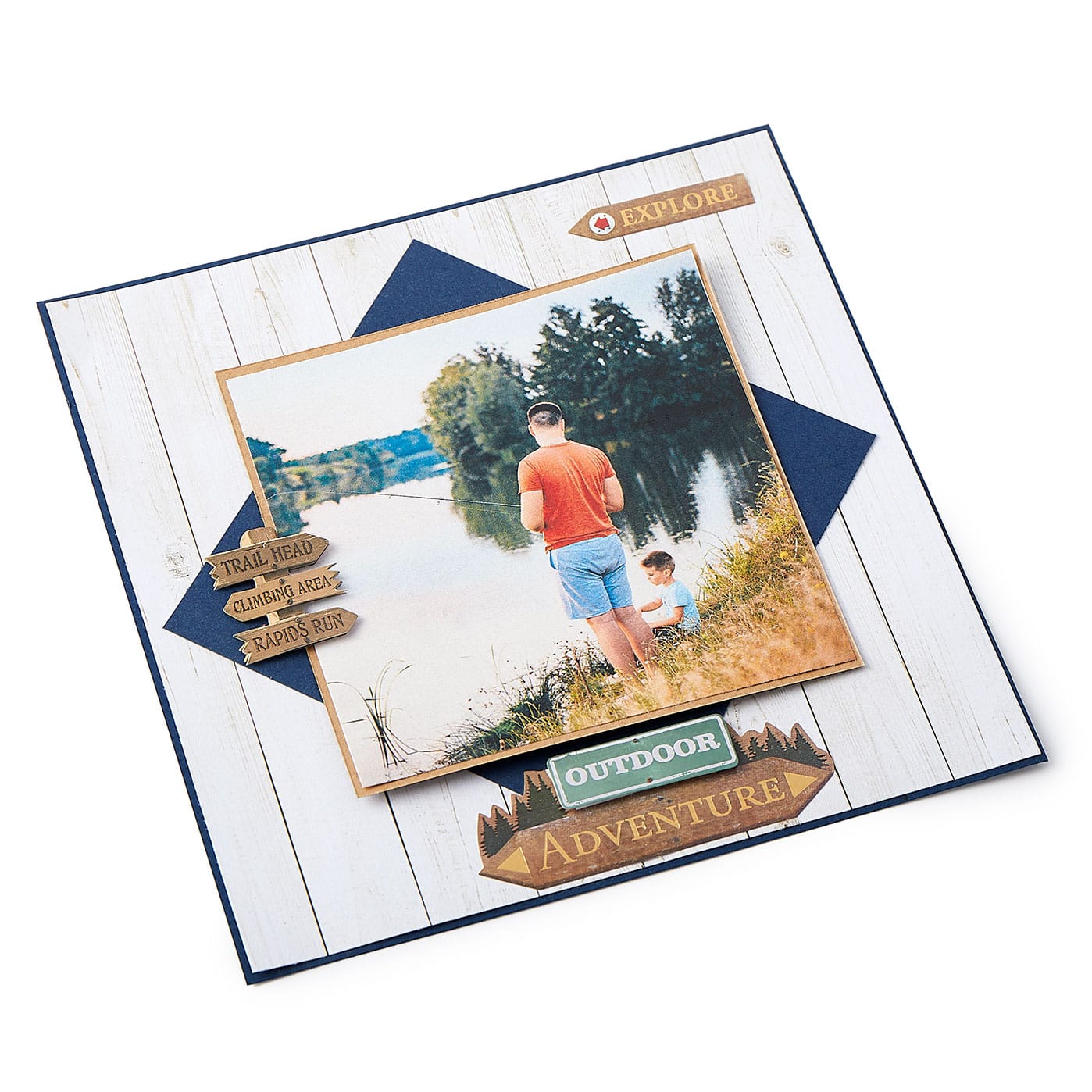 Travel Scrapbook Page