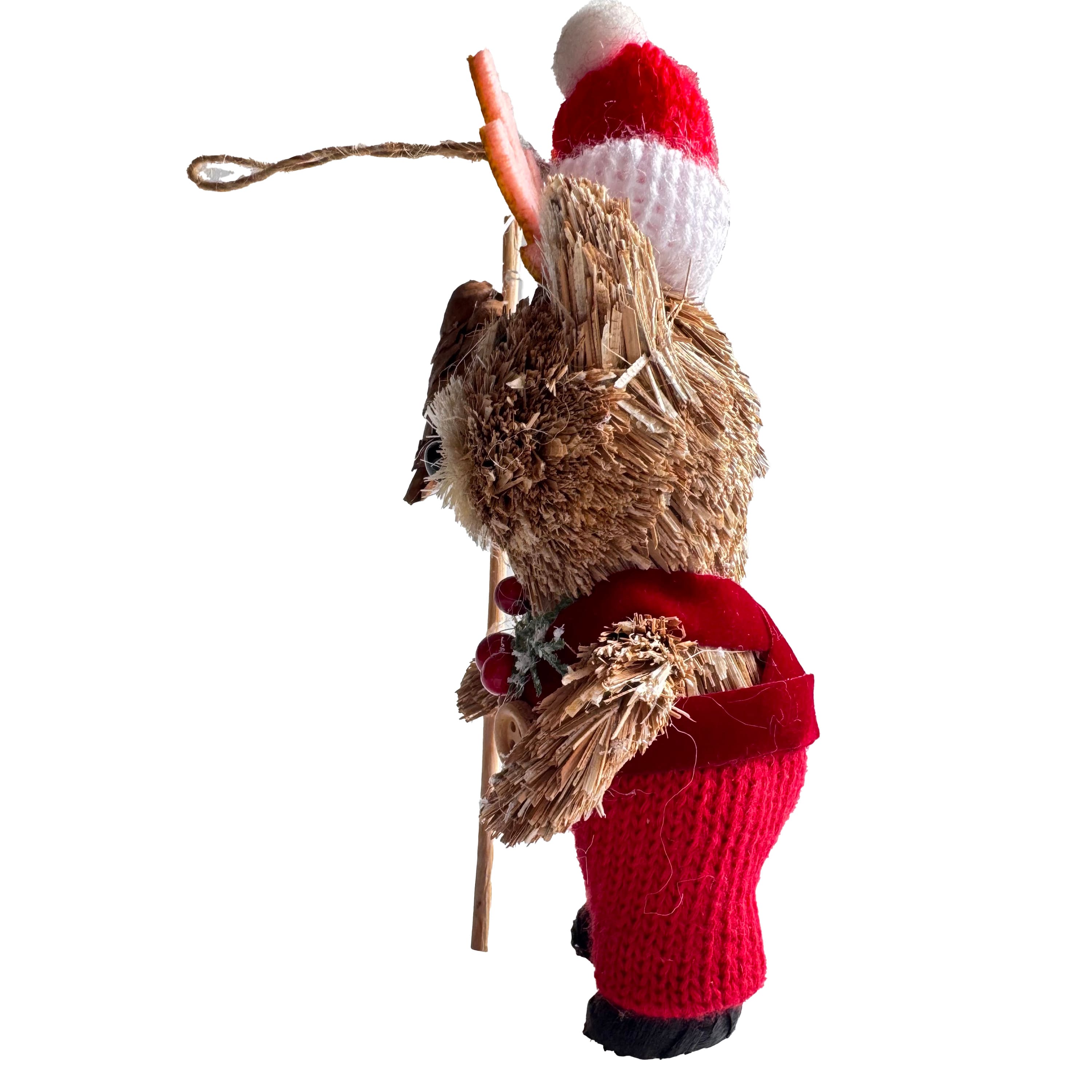 5.5" Fishing Bear Natural Ornament by Ashland®