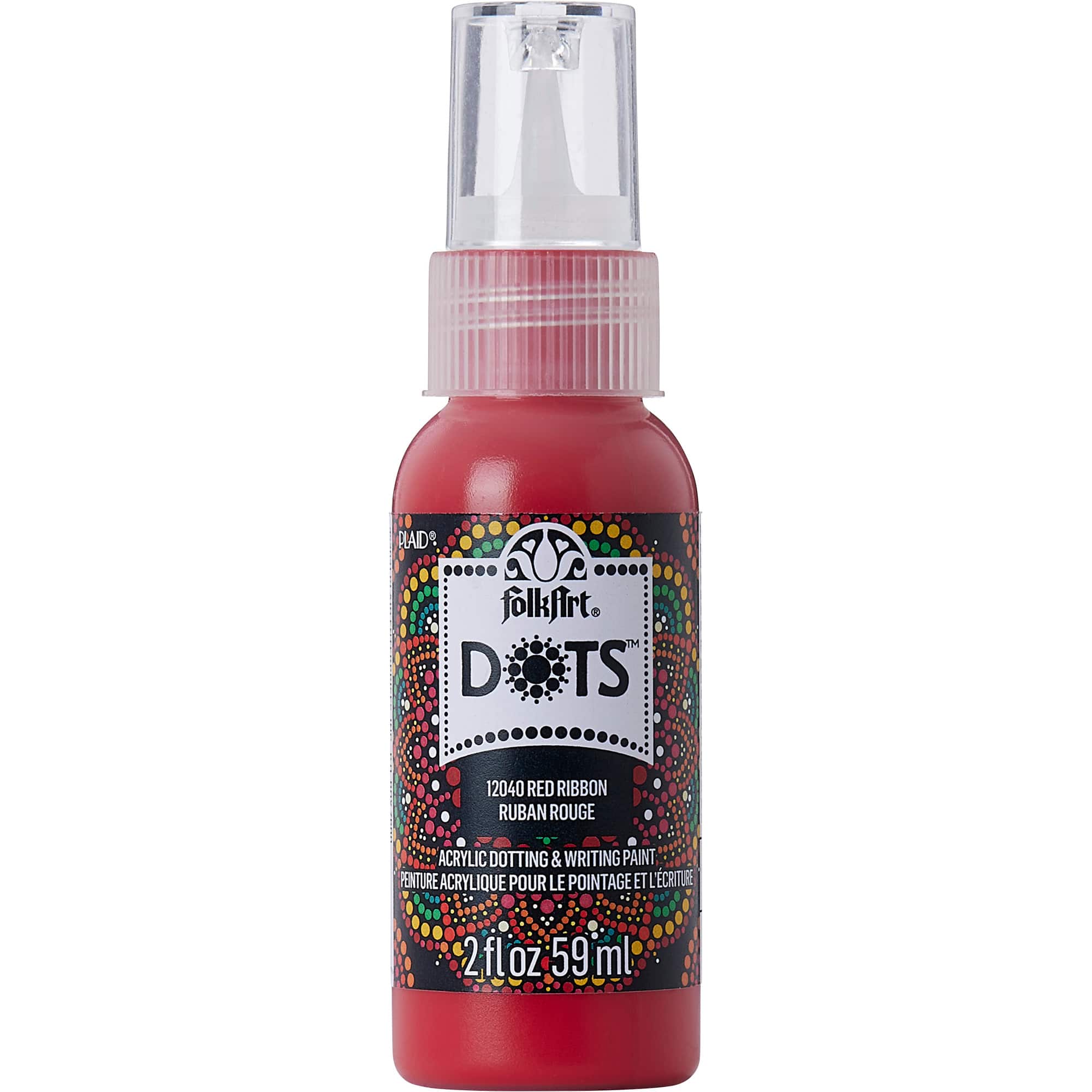 12 Pack: FolkArt® Dots™ Acrylic Dotting & Writing Paint