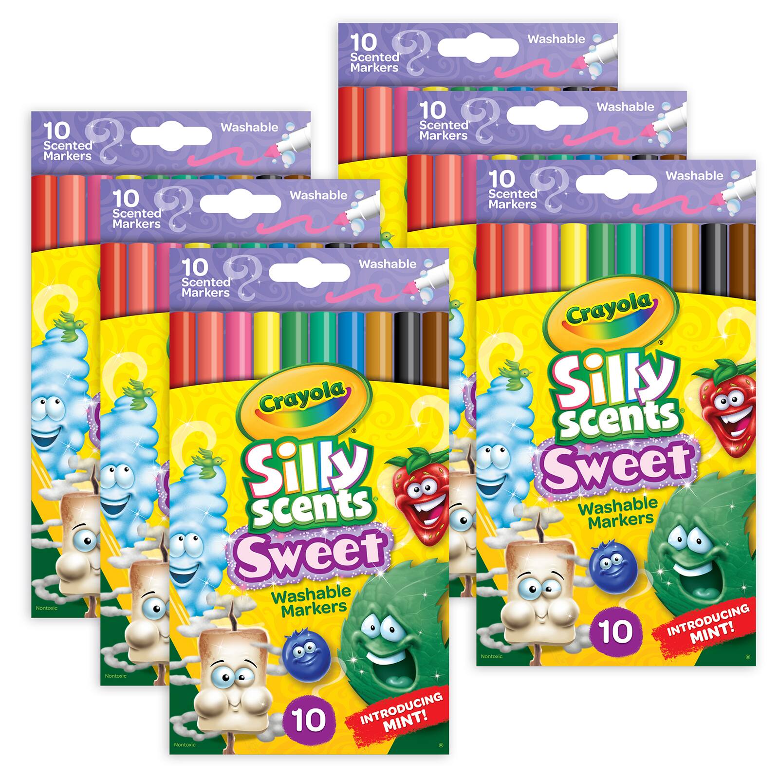 Crayola® Silly Scents™ Washable Scented Markers, 10 pk - Kroger