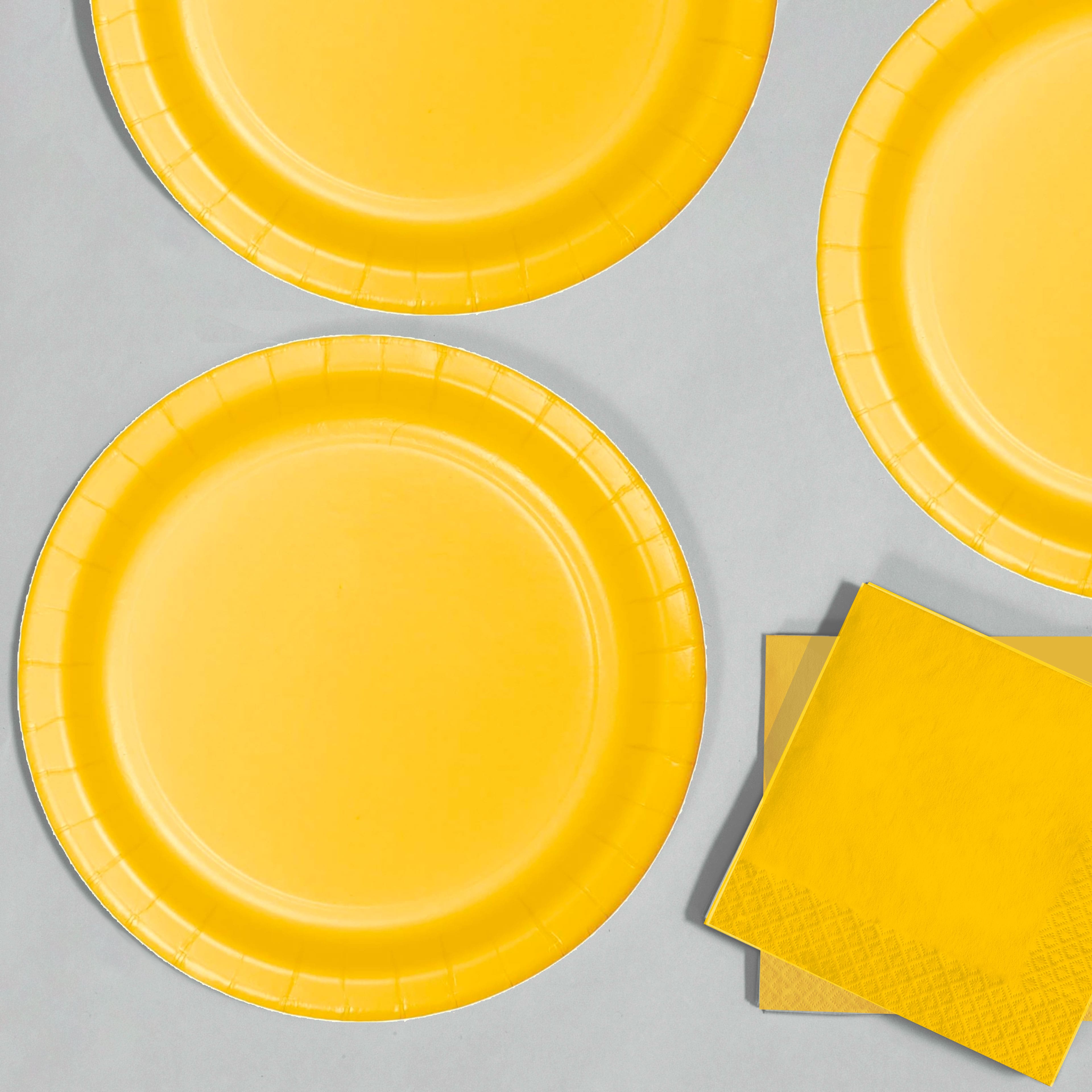 9&#x22; Solid Paper Plates, 24ct.