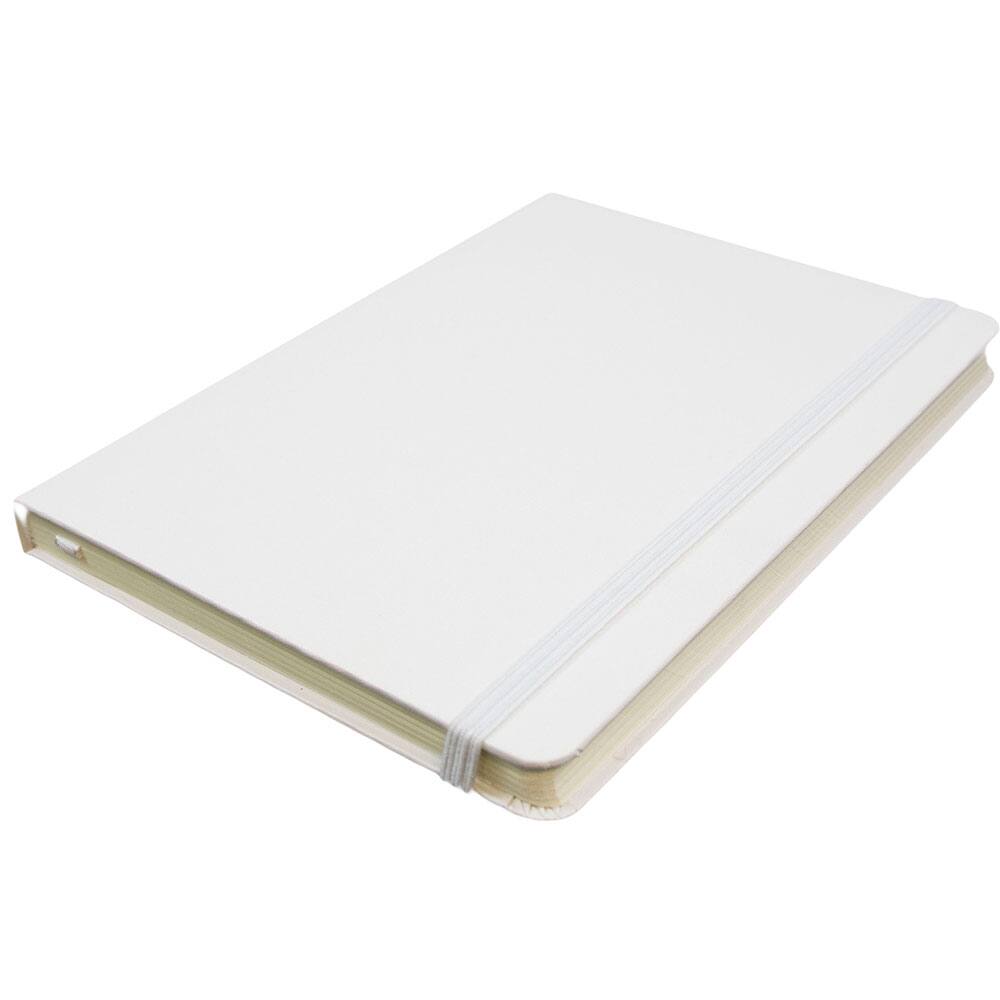 JAM Paper Medium Hardcover Notebook with Elastic Band