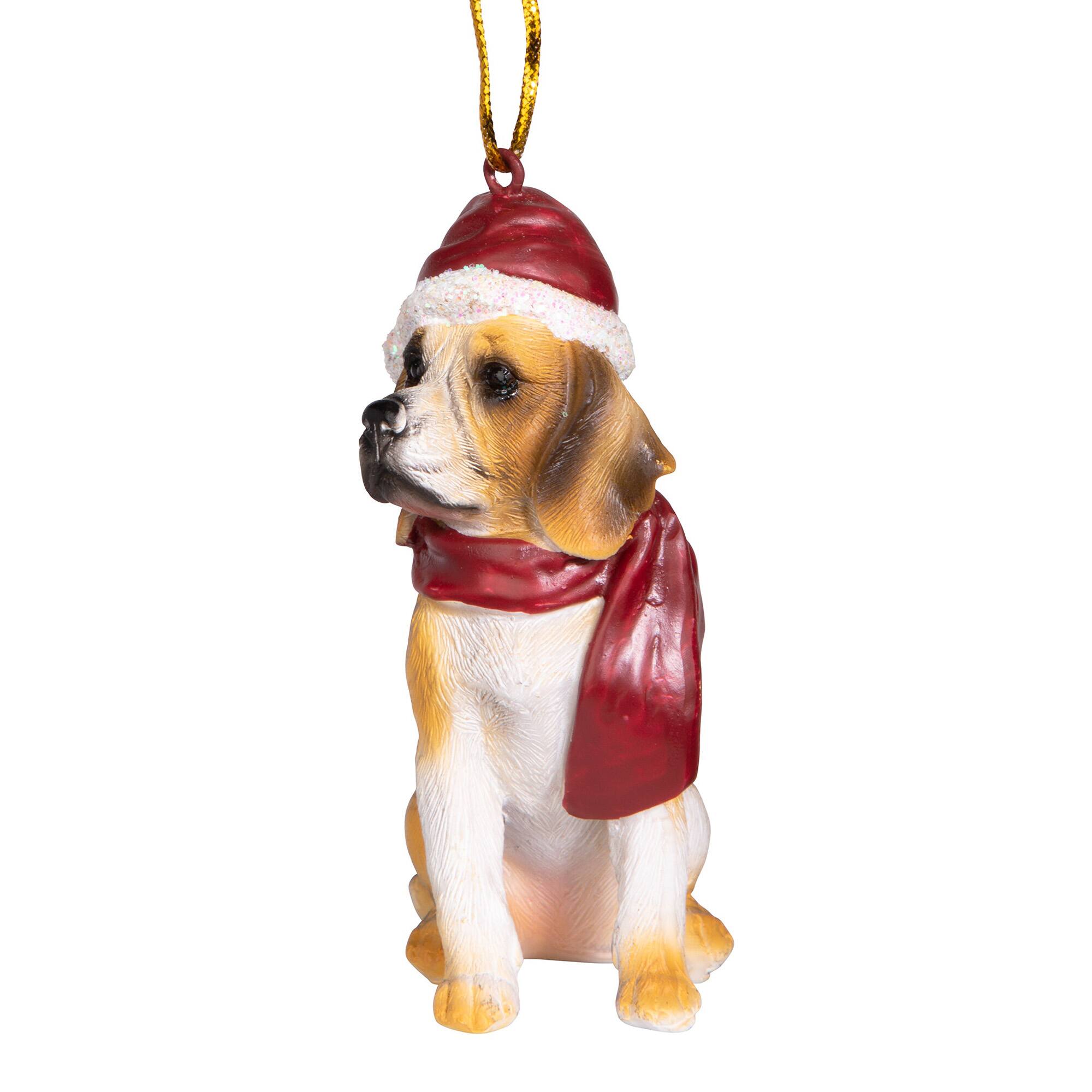 Design Toscano 3.5&#x22; Beagle Ornament Sculpture