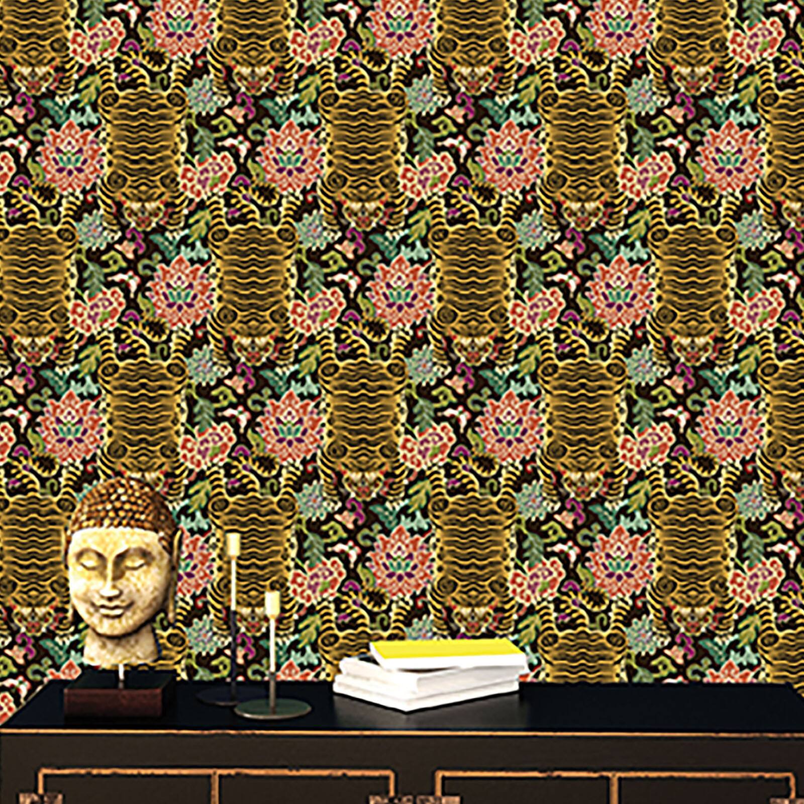 Surface Style Tiger Eye Peel &#x26; Stick Wallpaper
