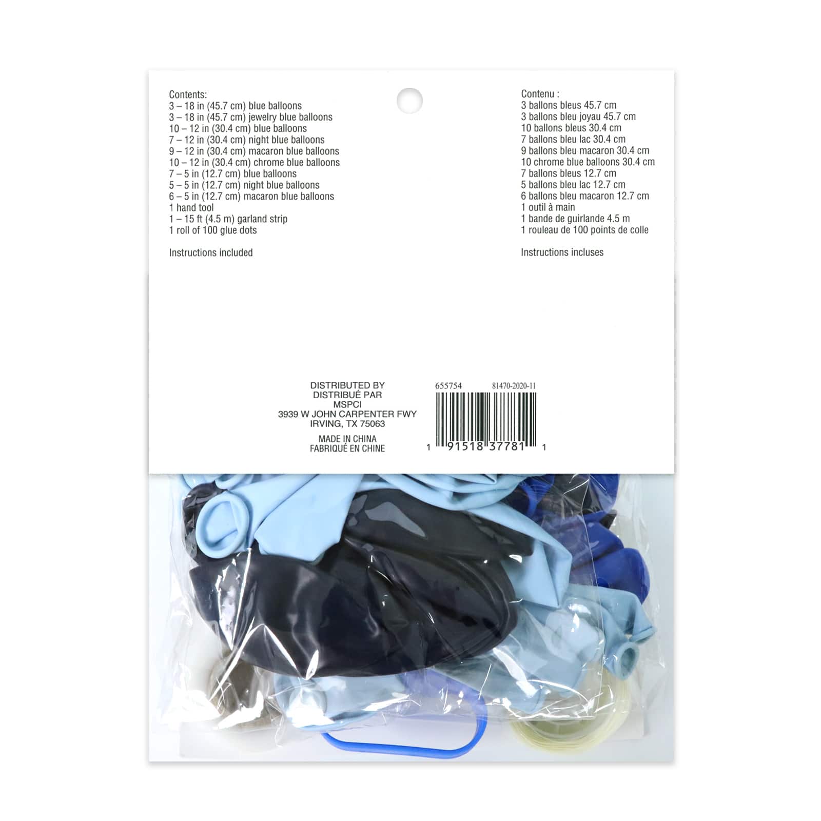 10ft. Blue Balloon Garland by Celebrate It™