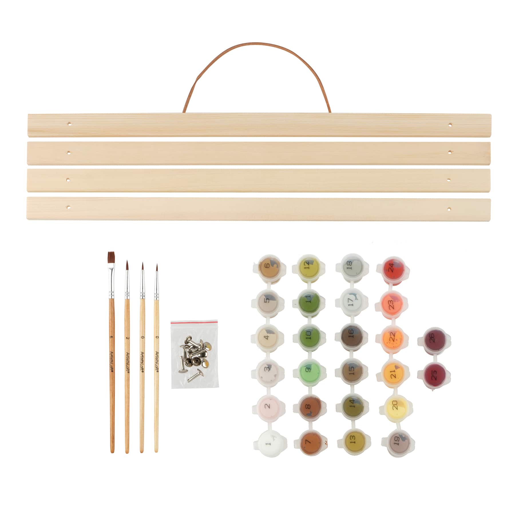 16&#x22; x 20&#x22; Fall Mushrooms Paint-by-Number Kit by Artist&#x27;s Loft&#xAE;