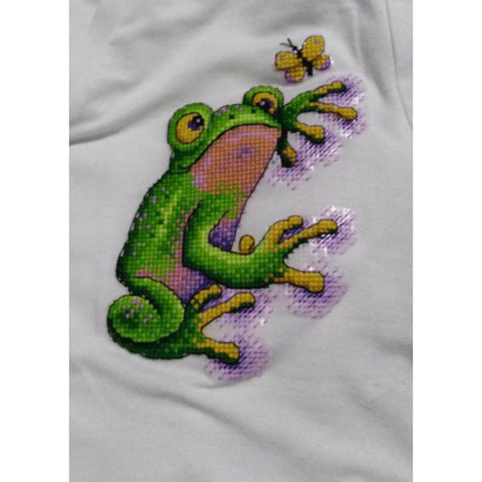 MP Studia Frog Cross Stitch Kit